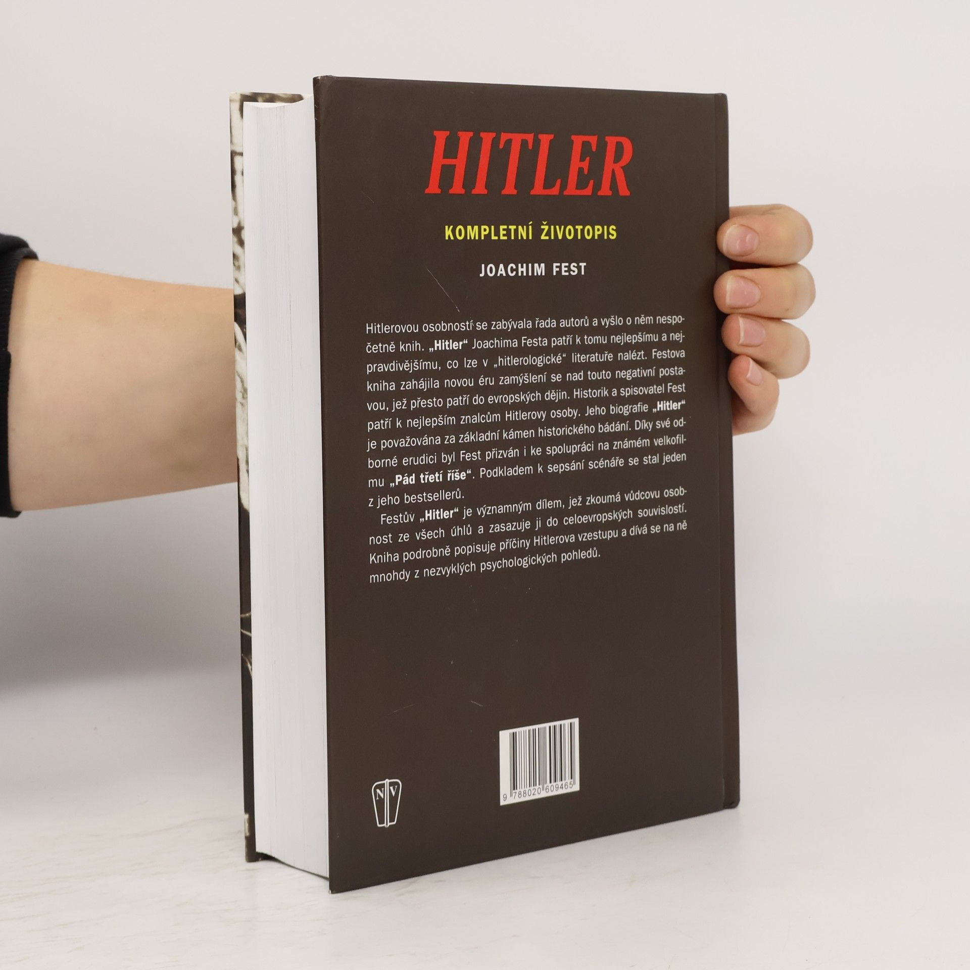 Joachim Clemens Fest Hitler - Kompletní životopis