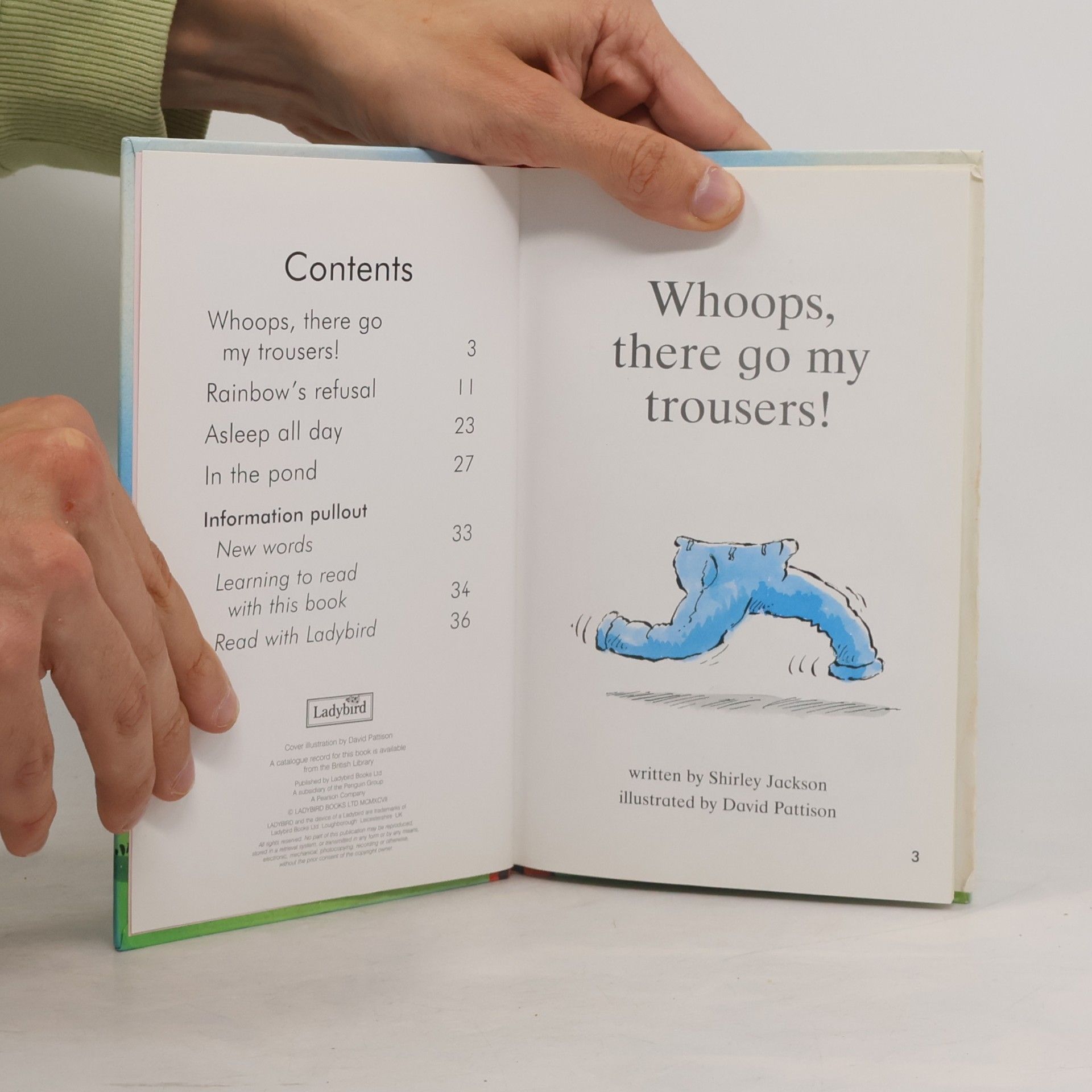 Shirley Jackson Read With Ladybird Level 2 - 4: Whoops, There Go My Trousers!