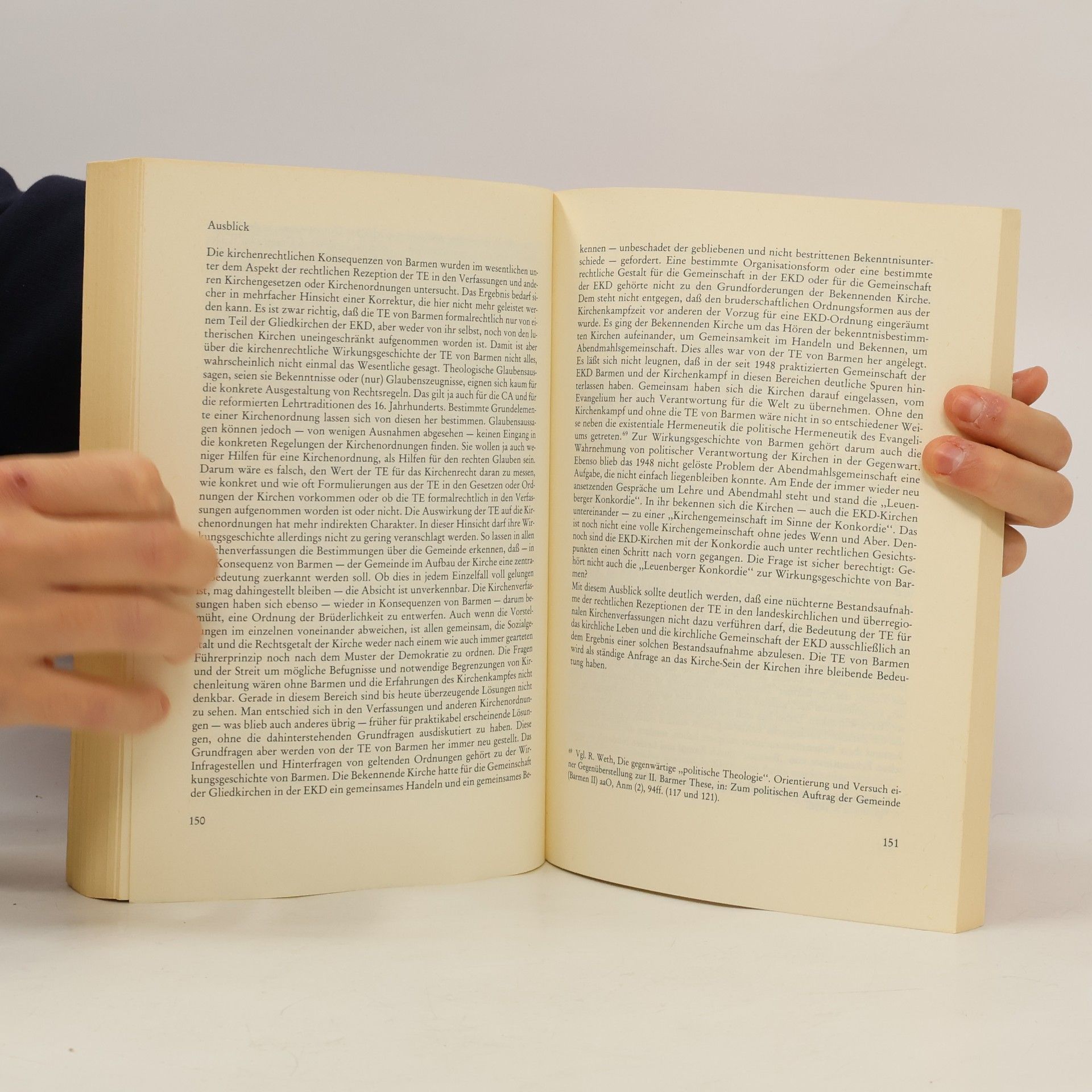 Wilhelm Hüffmeier Unio und Confessio - 10: Barmer Theologische Erklärung, 1934-1984