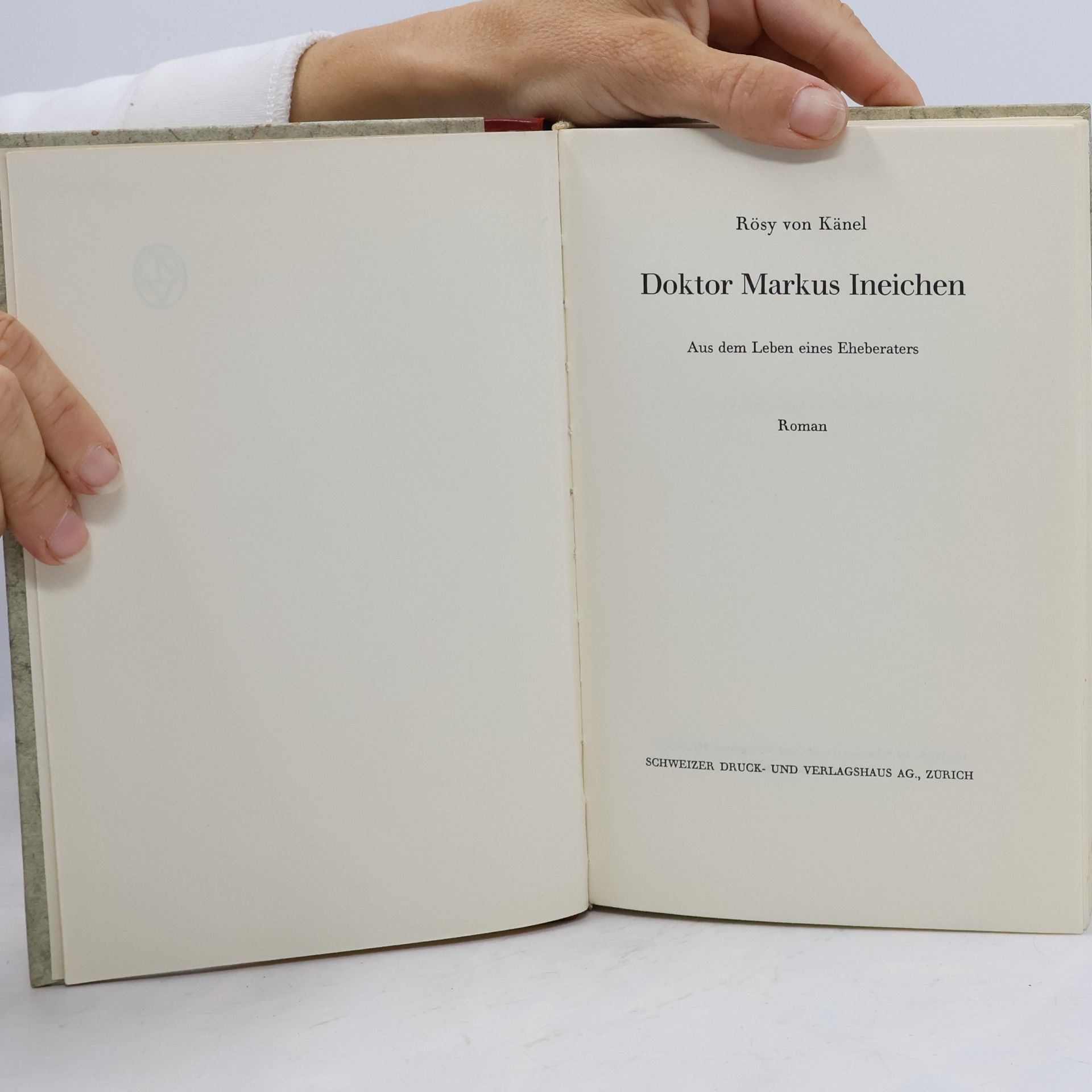Rösy von Känel Doktor Markus Ineichen