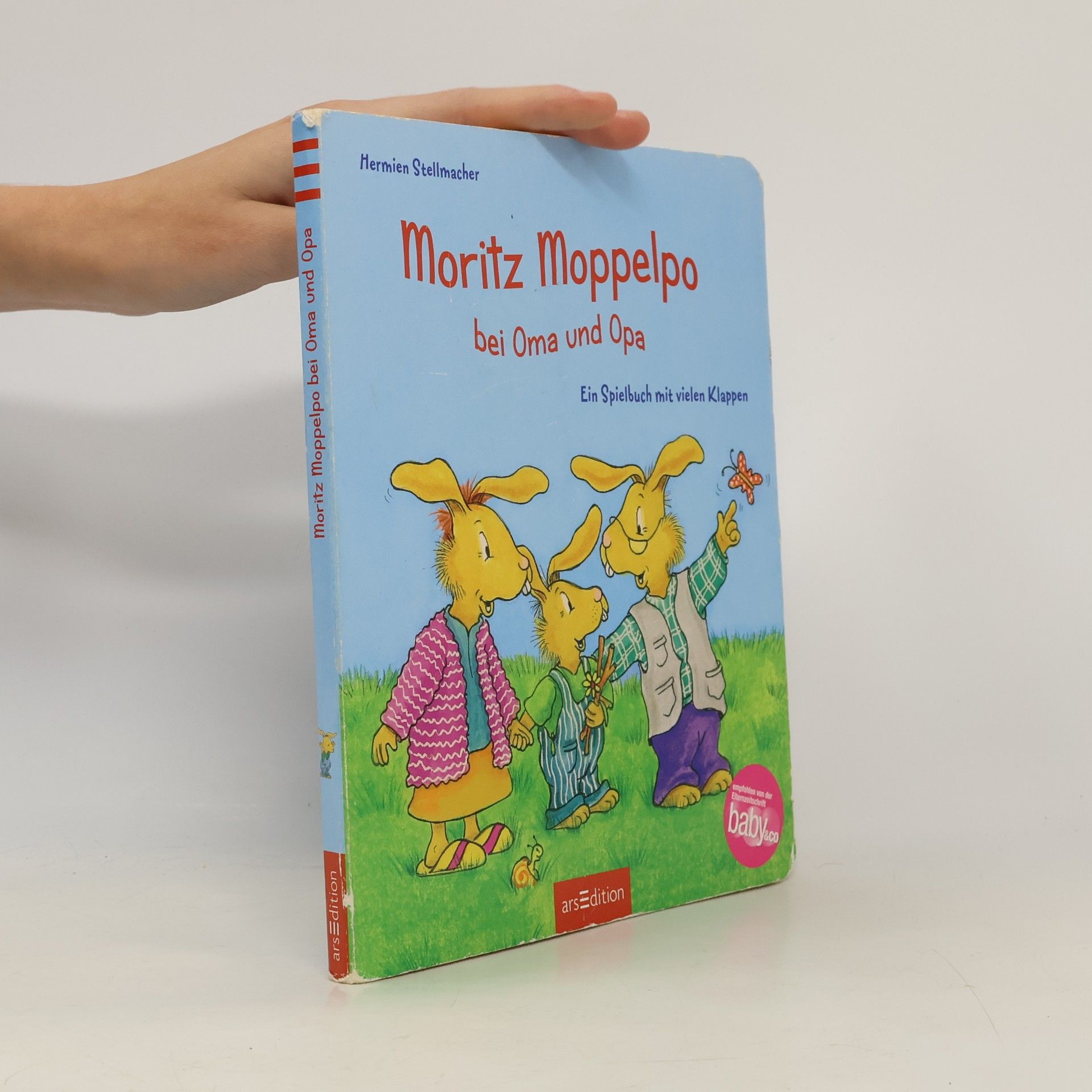Moritz Moppelpo bei Oma und Opa