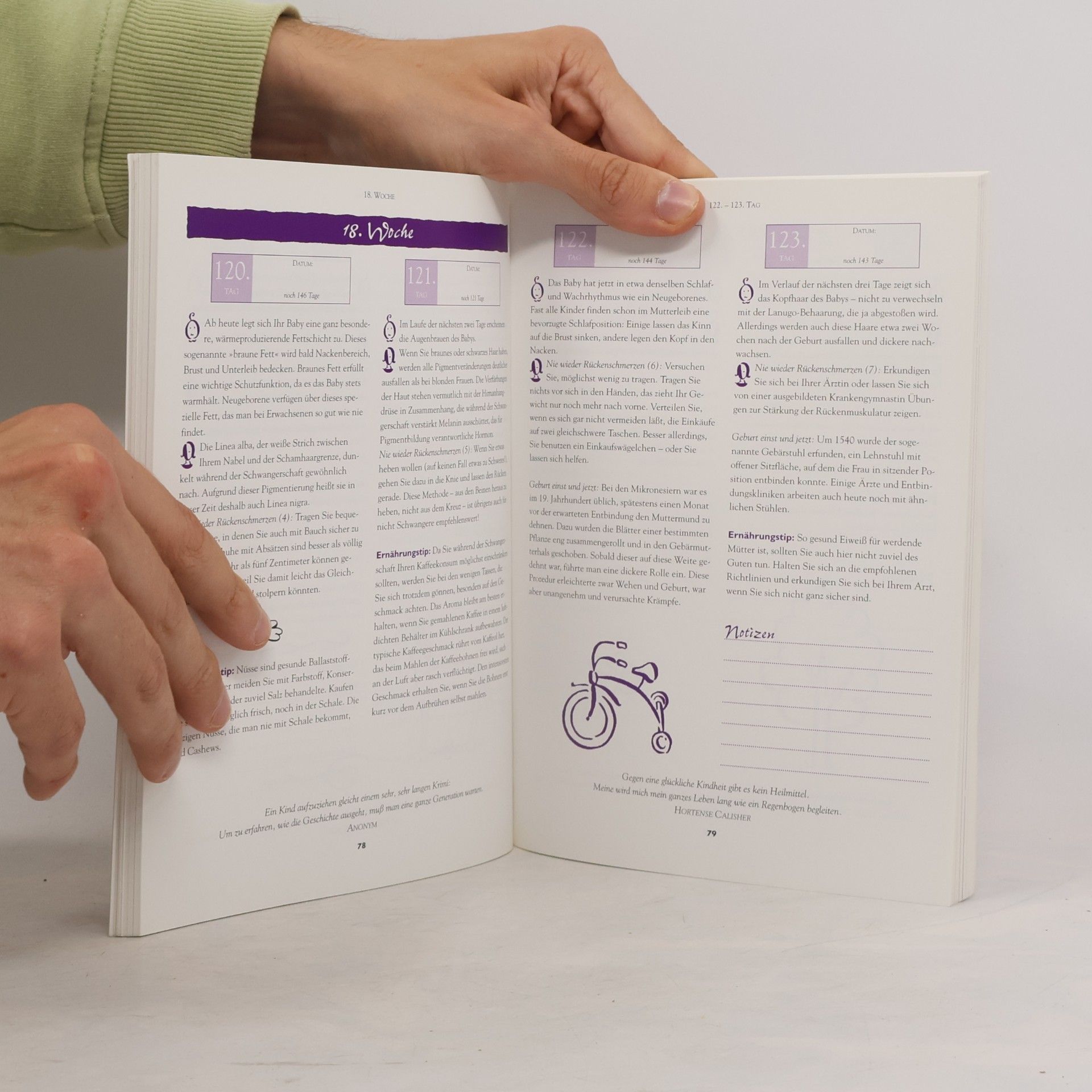 A. Christine Harris Mein Schwangerschaftstagebuch