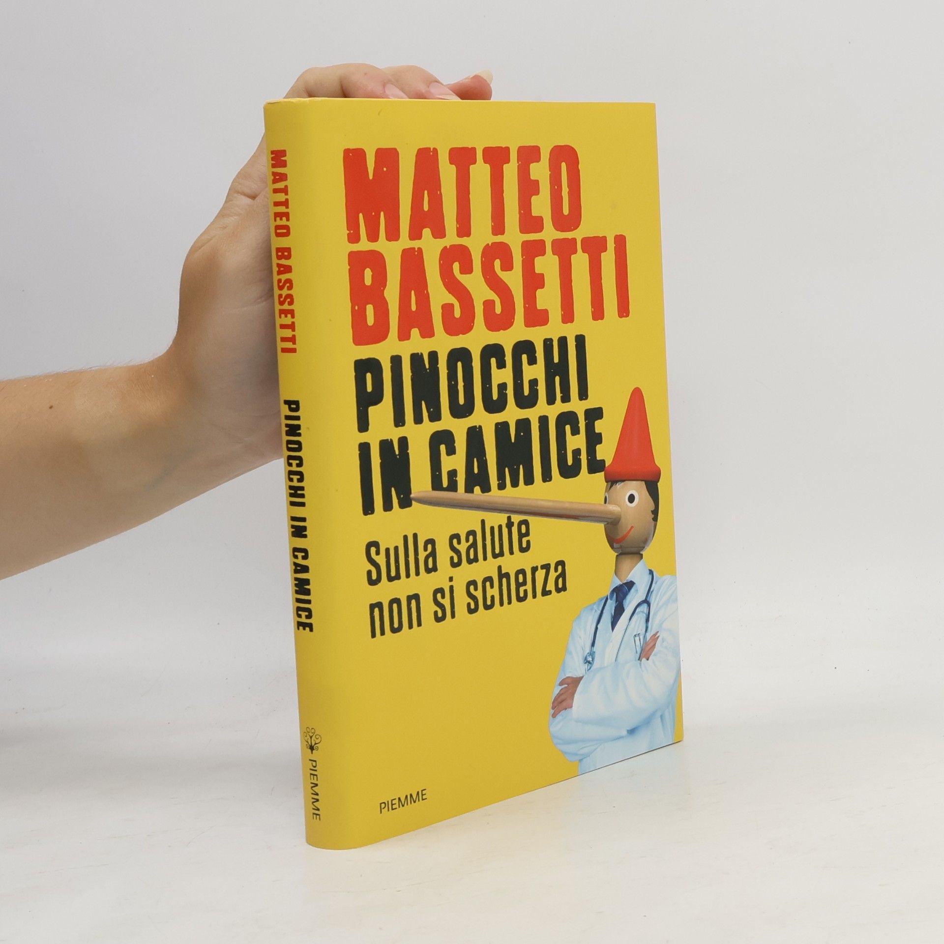 Matteo Bassetti Pinocchi in camice. Sulla salute non si scherza