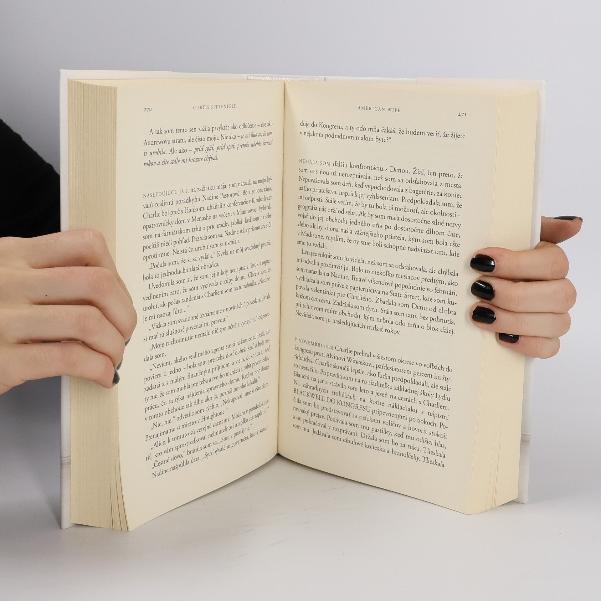 Curtis Sittenfeld American wife