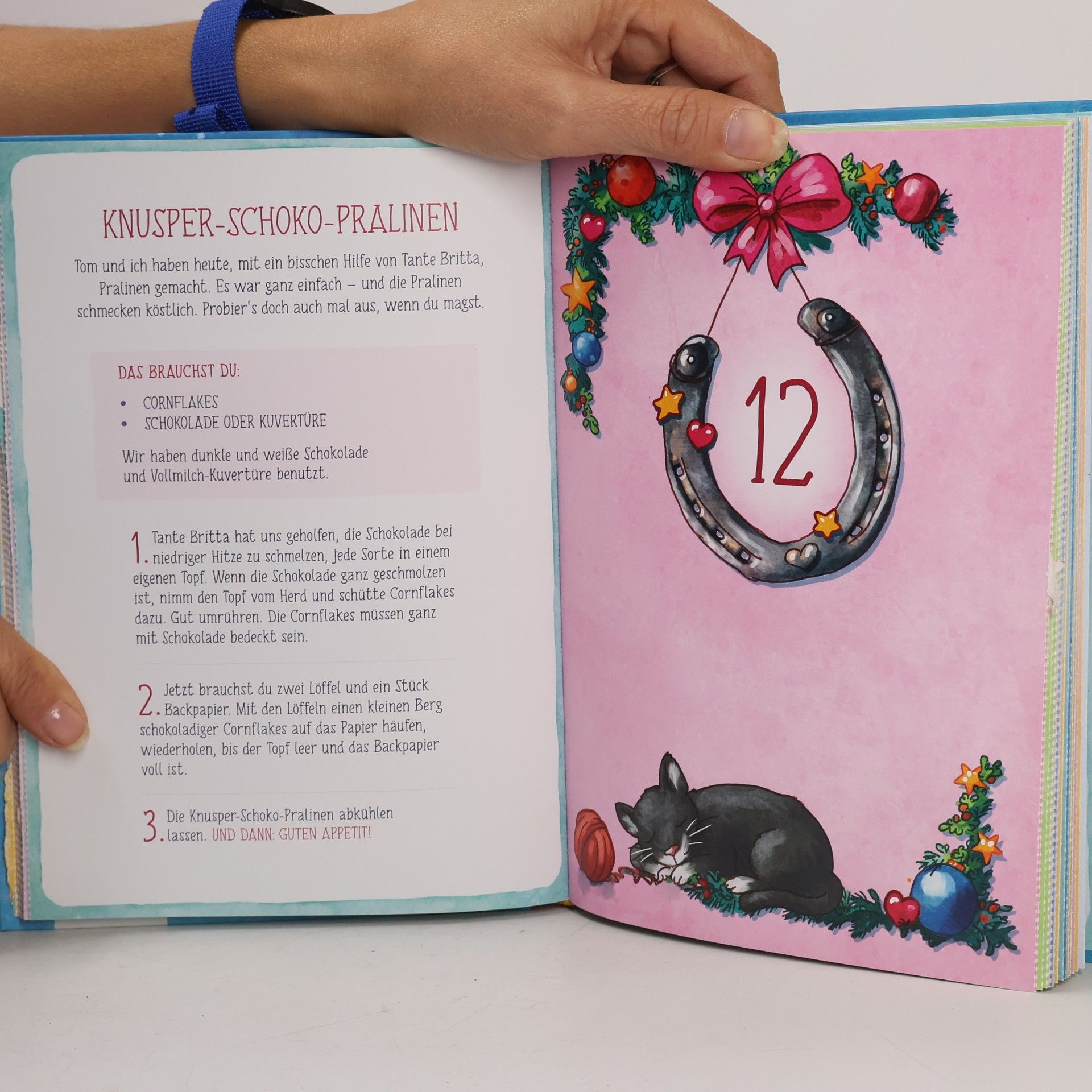 Julia Breitenöder Adventskalenderbuch. Im Galopp durch den Advent