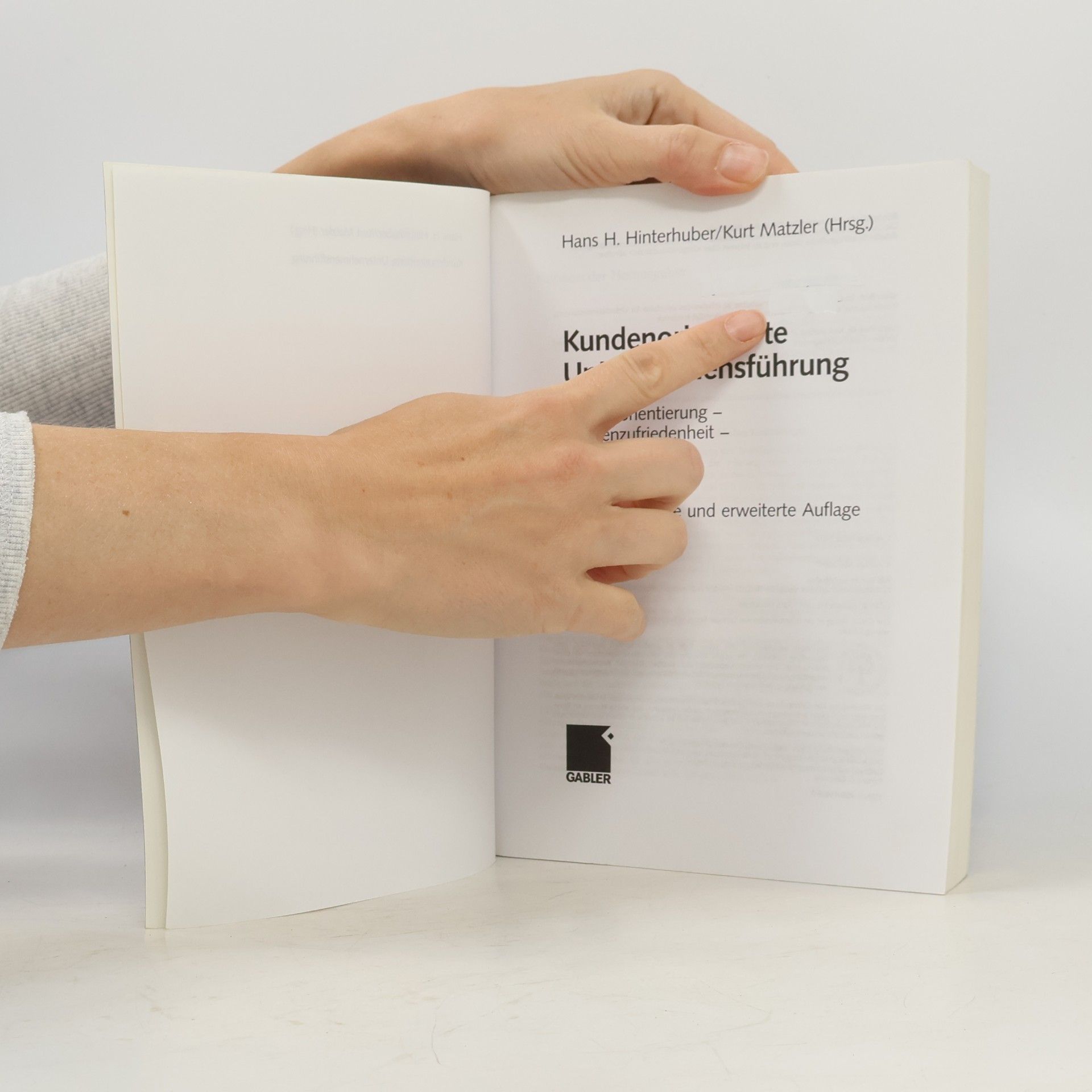 Hans H. Hinterhuber Kundenorientierte Unternehmensführung - 4. Auflage