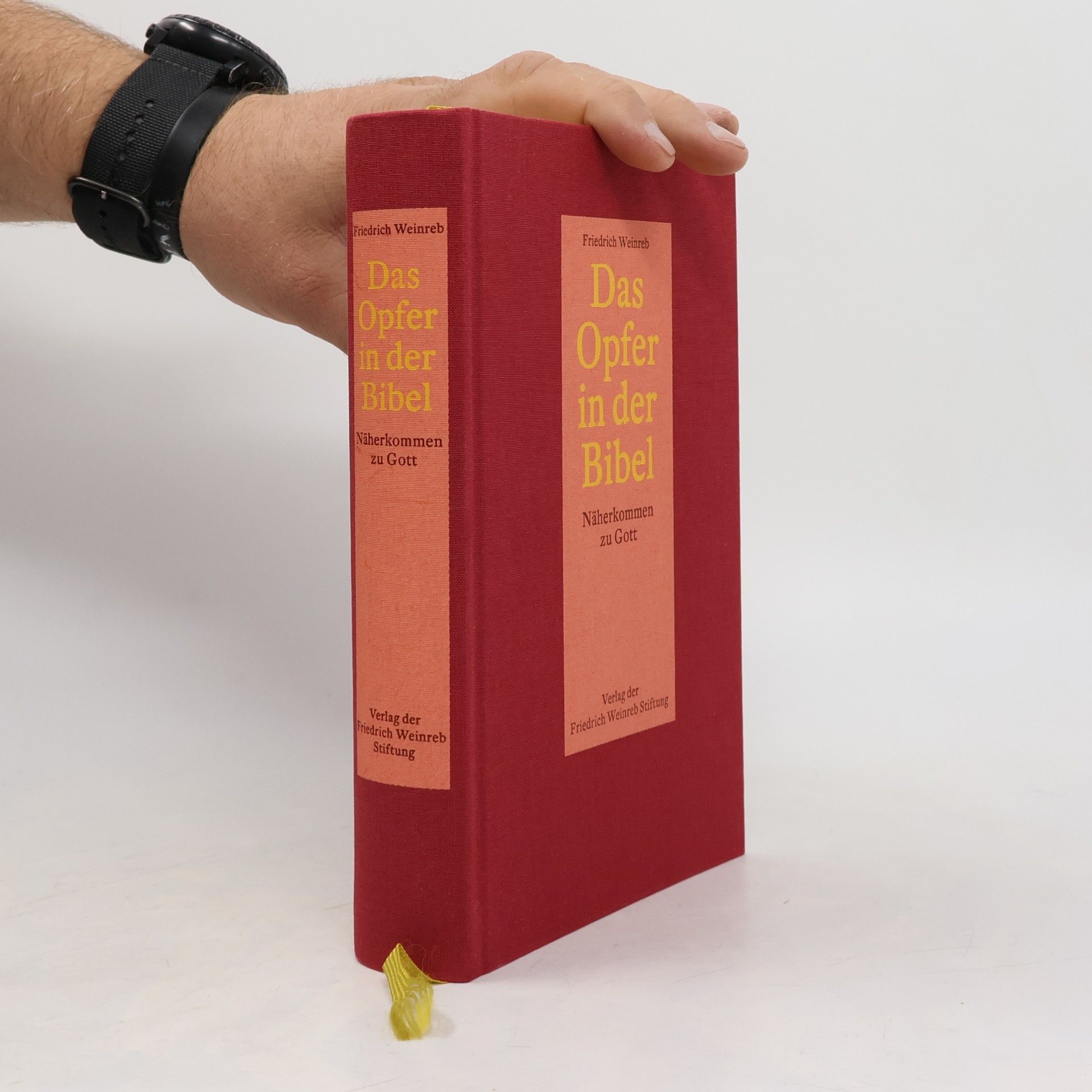 Friedrich Weinreb Das Opfer in der Bibel