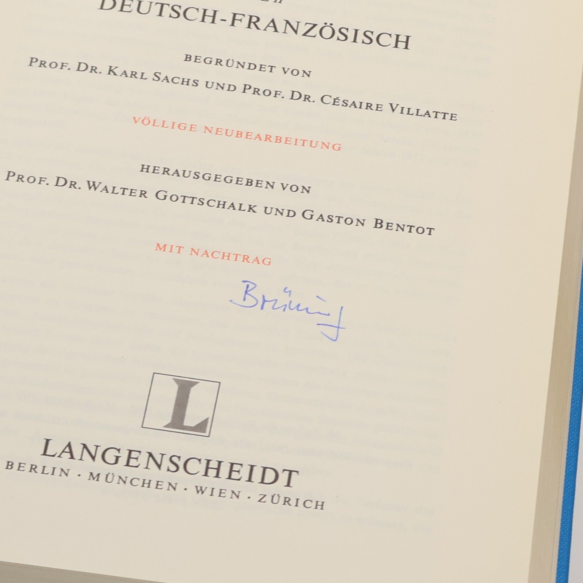 kolektiv Langenscheidts Grosswörterbuch Deutsch-Französisch