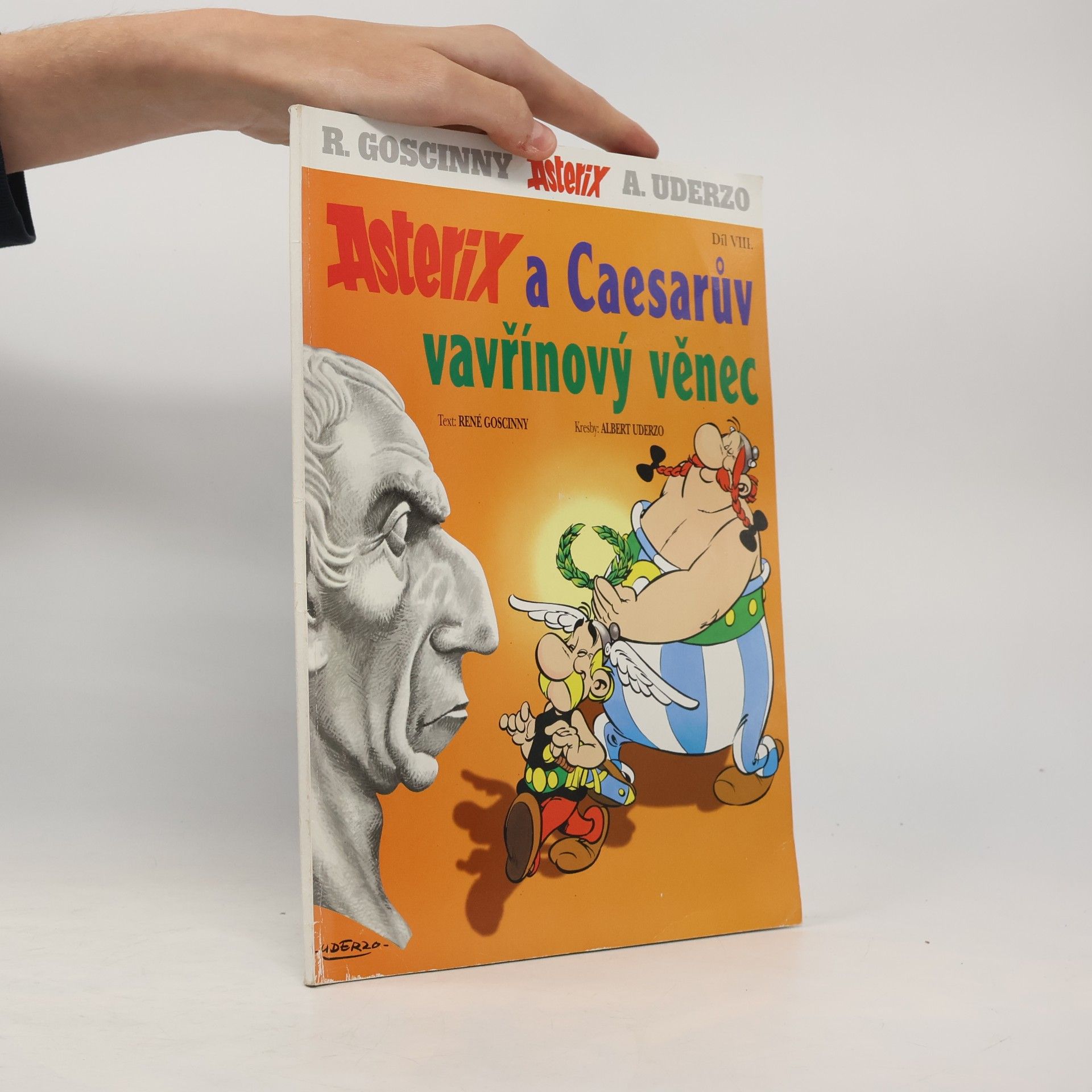René Goscinny Asterix a Caesarův vavřínový věnec