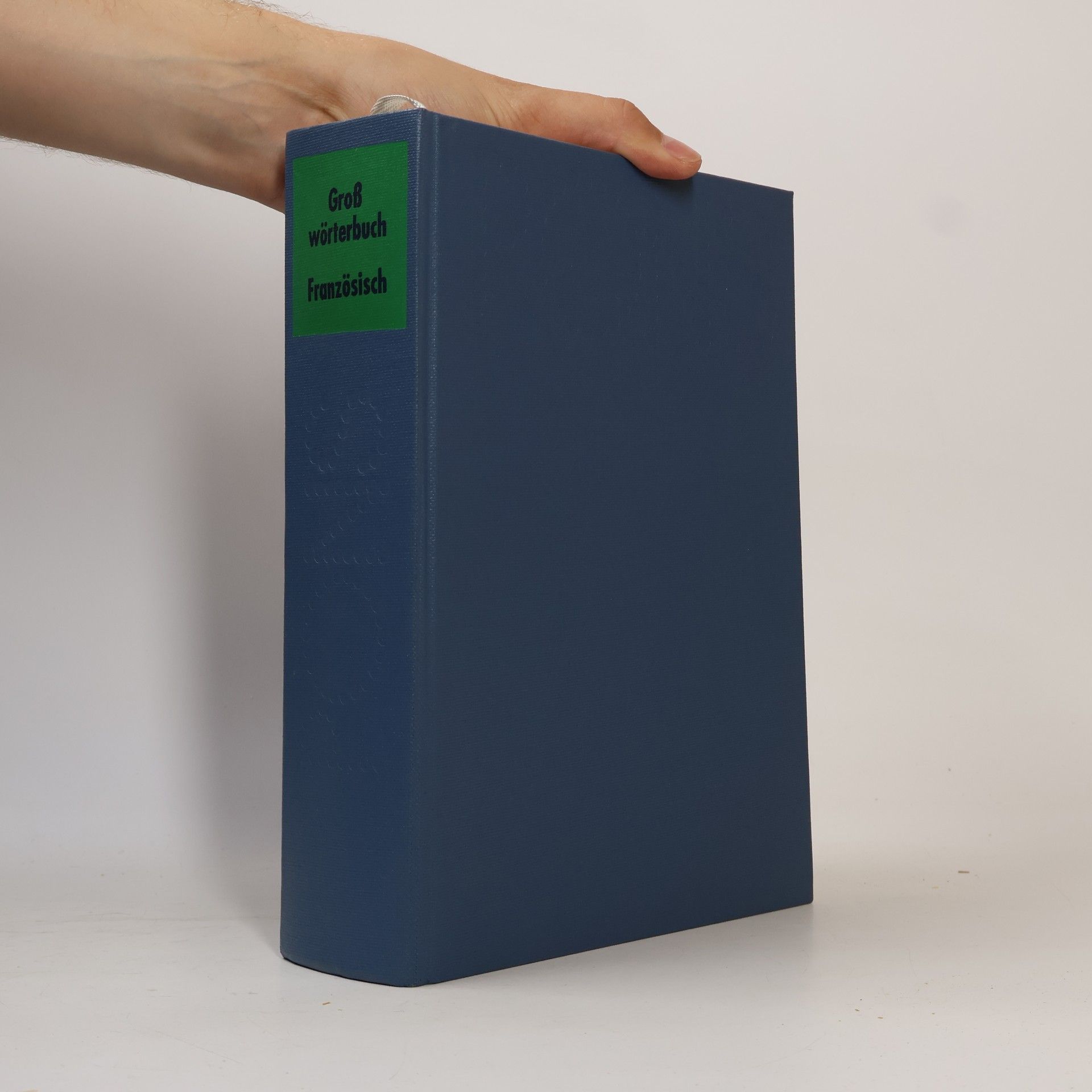kolektiv PONS Großwörterbuch: Französisch-Deutsch /Deutsch-Französisch