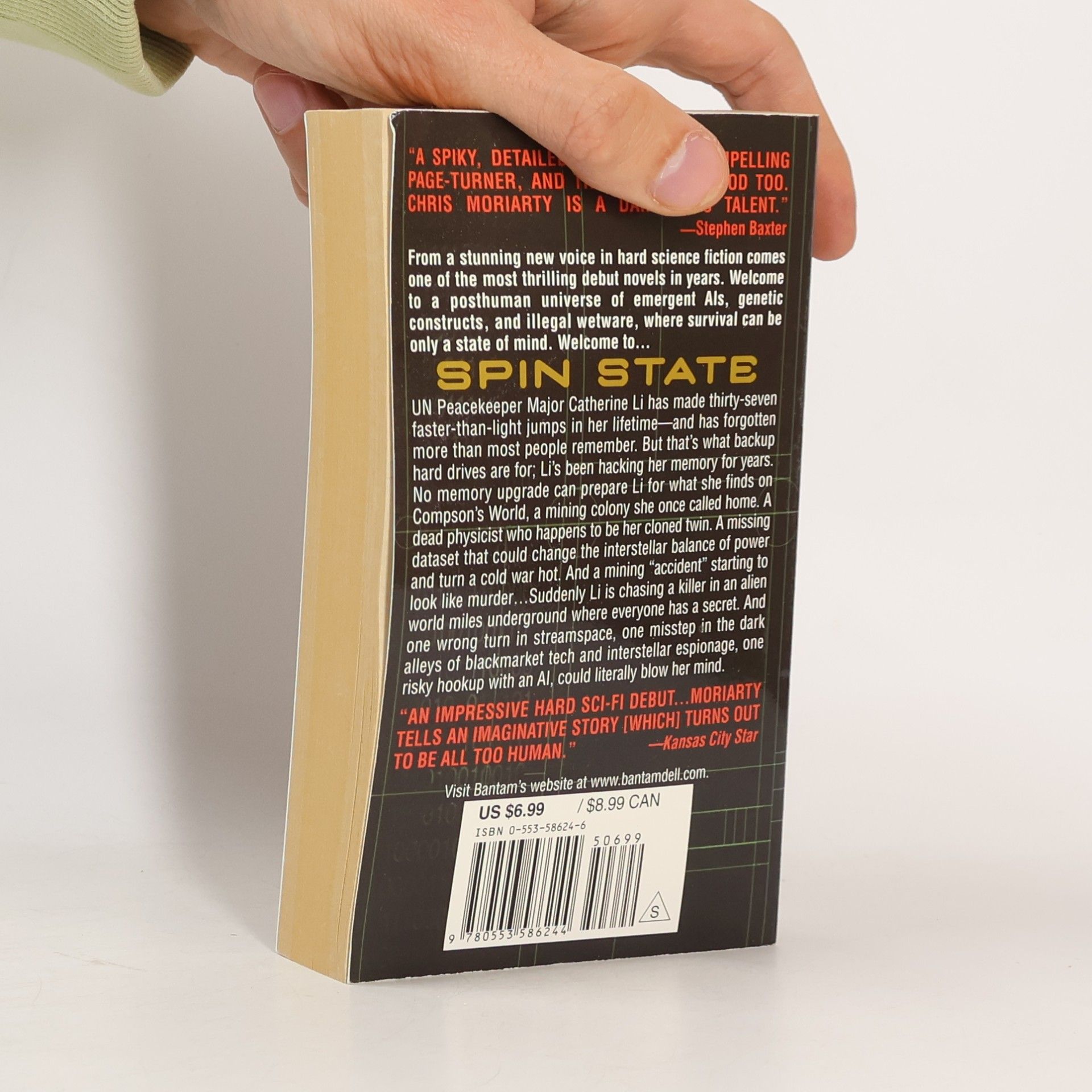Chris Moriarty Spin State