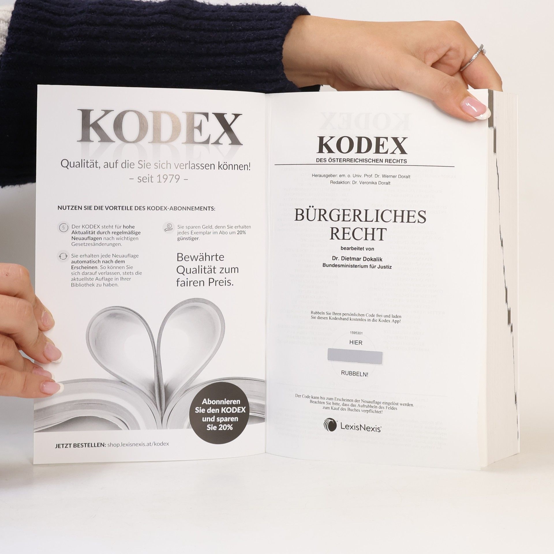 Dr. Dietmar Dokalik Kodex Bürgerliches Recht 2025/26