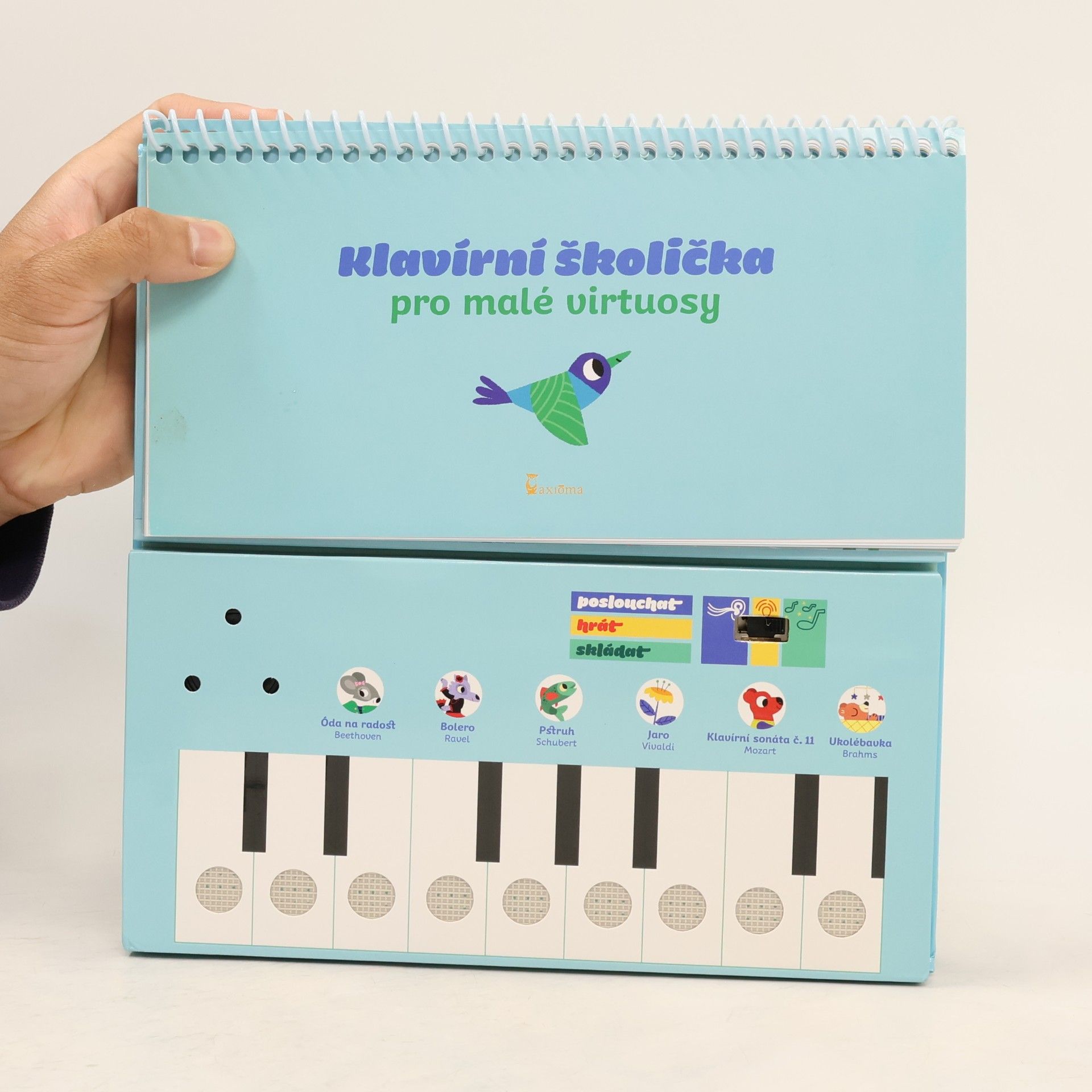Marion Billet Klavírní školička pro malé virtuosy - Zvuková knížka