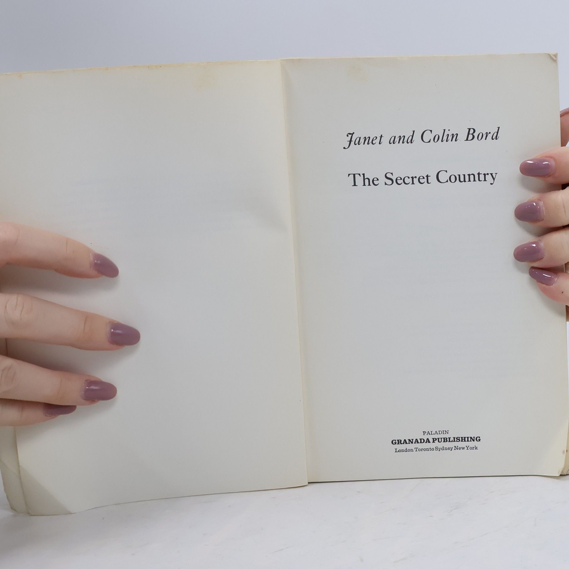 Janet Bord The Secret Country