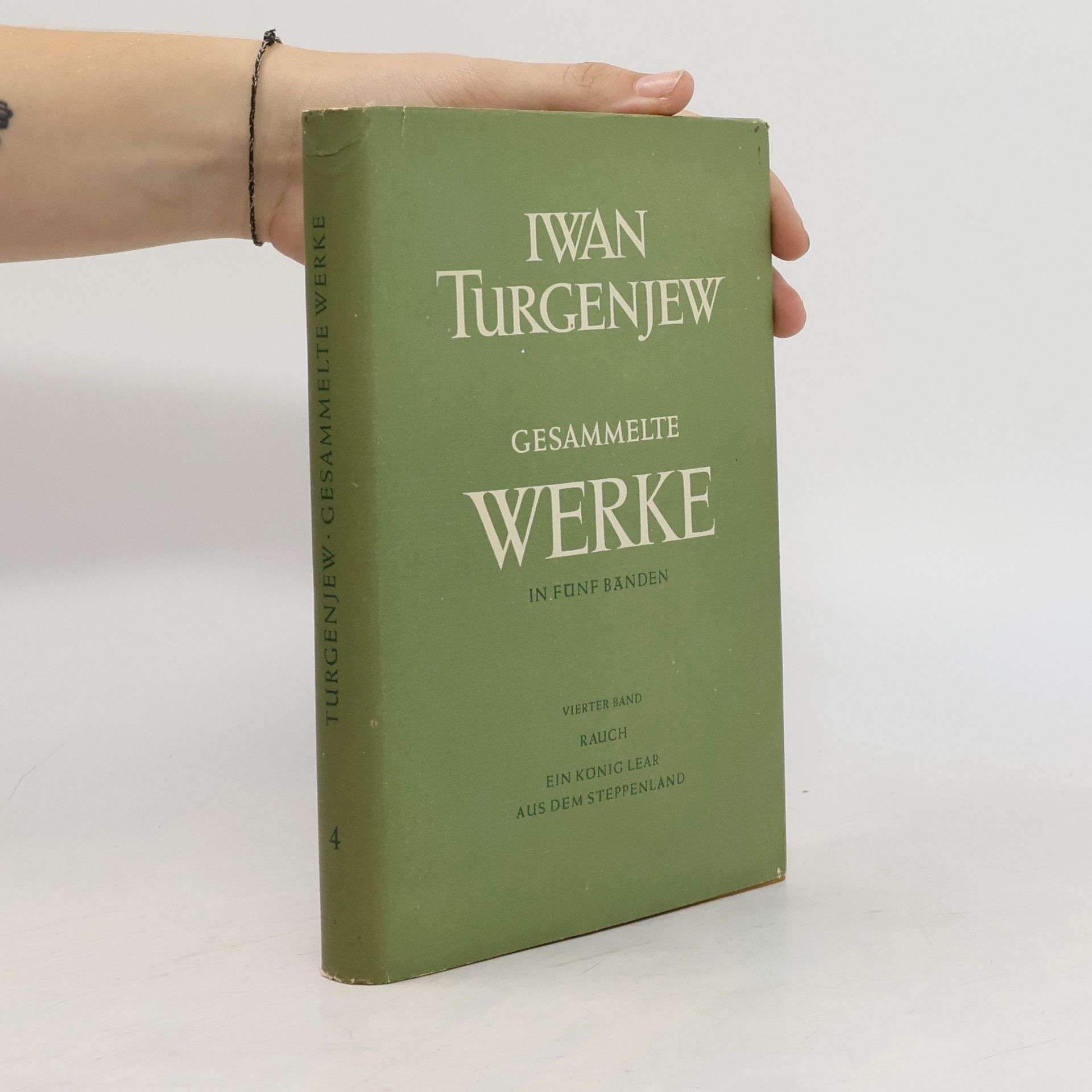 Gesammelte Werke: Vierter Band