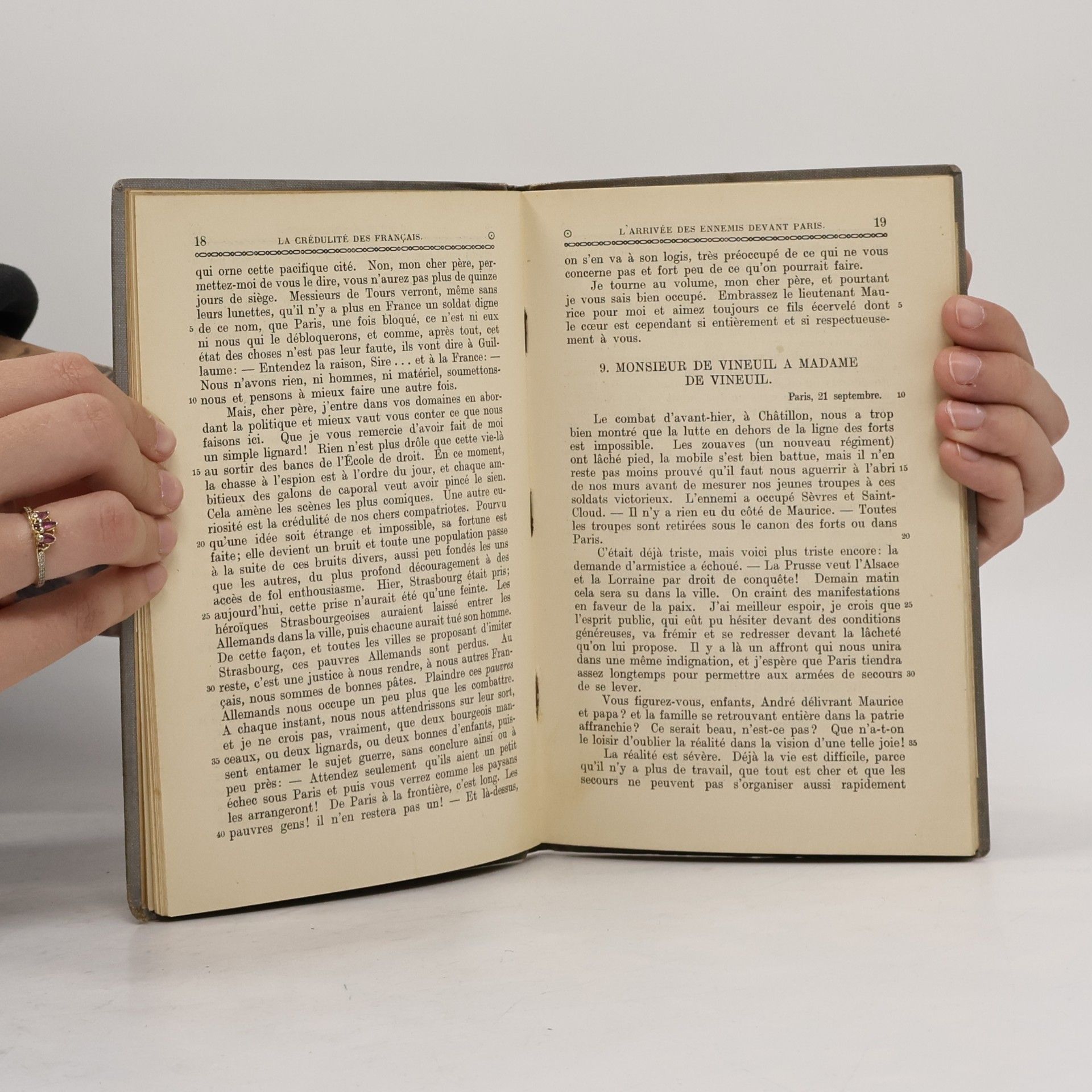 Mme B. Boissonnas Une Famille Pendant La Guerre 1870-1871