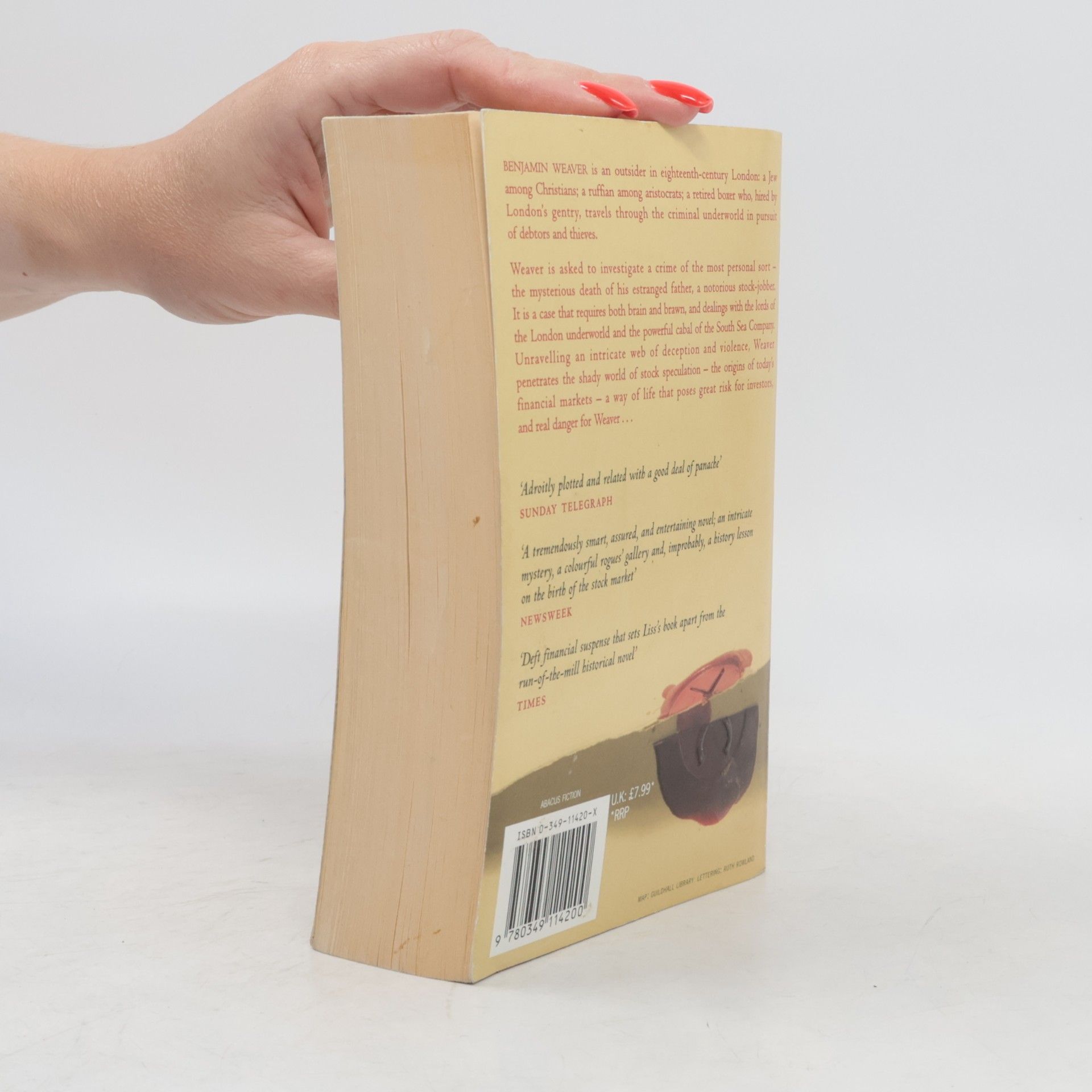 David Liss A Conspiracy of Paper