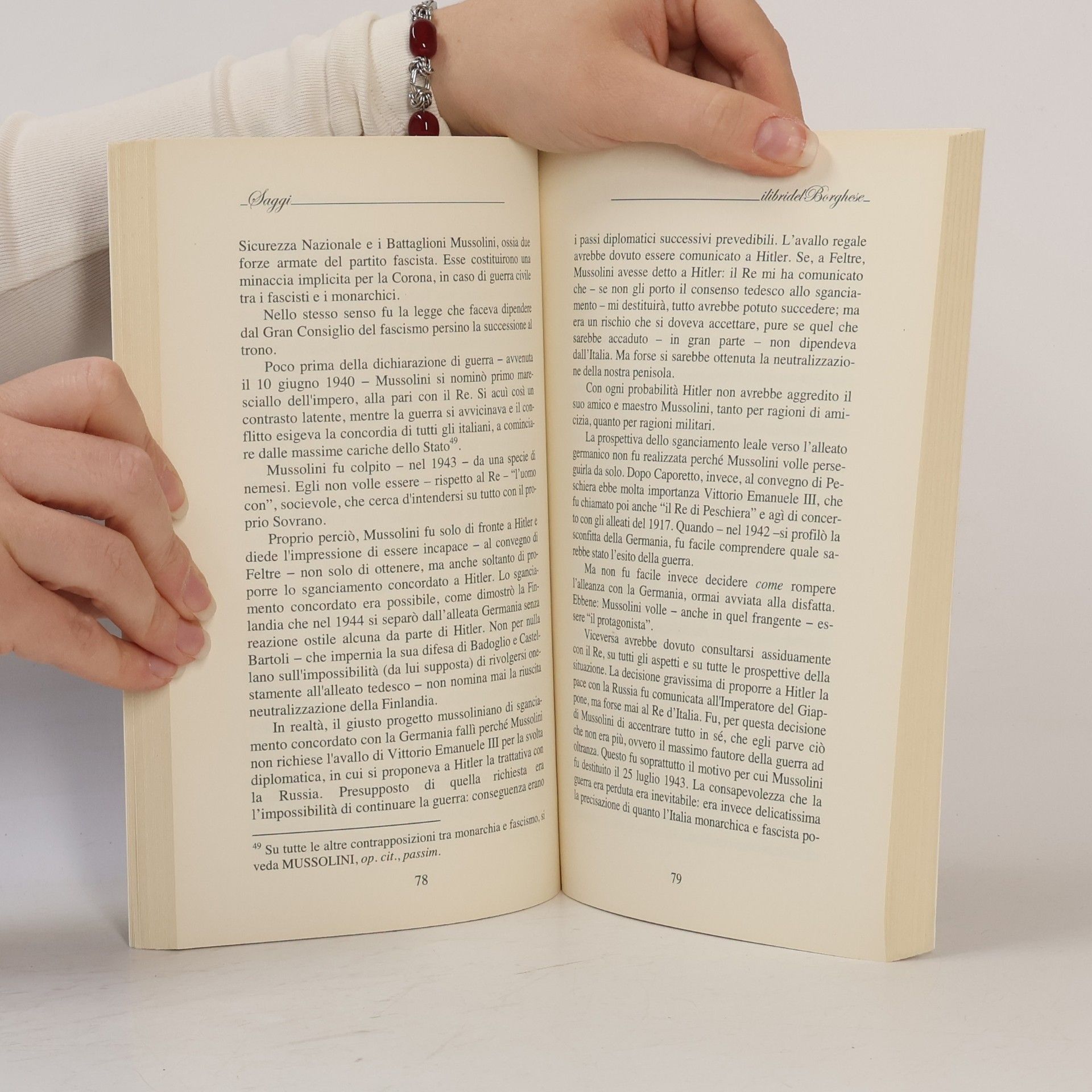 Ubaldo Giuliani Balestrino I libri del Borghese - 136: Il segreto del 25 luglio 1943 e le sue conseguenze