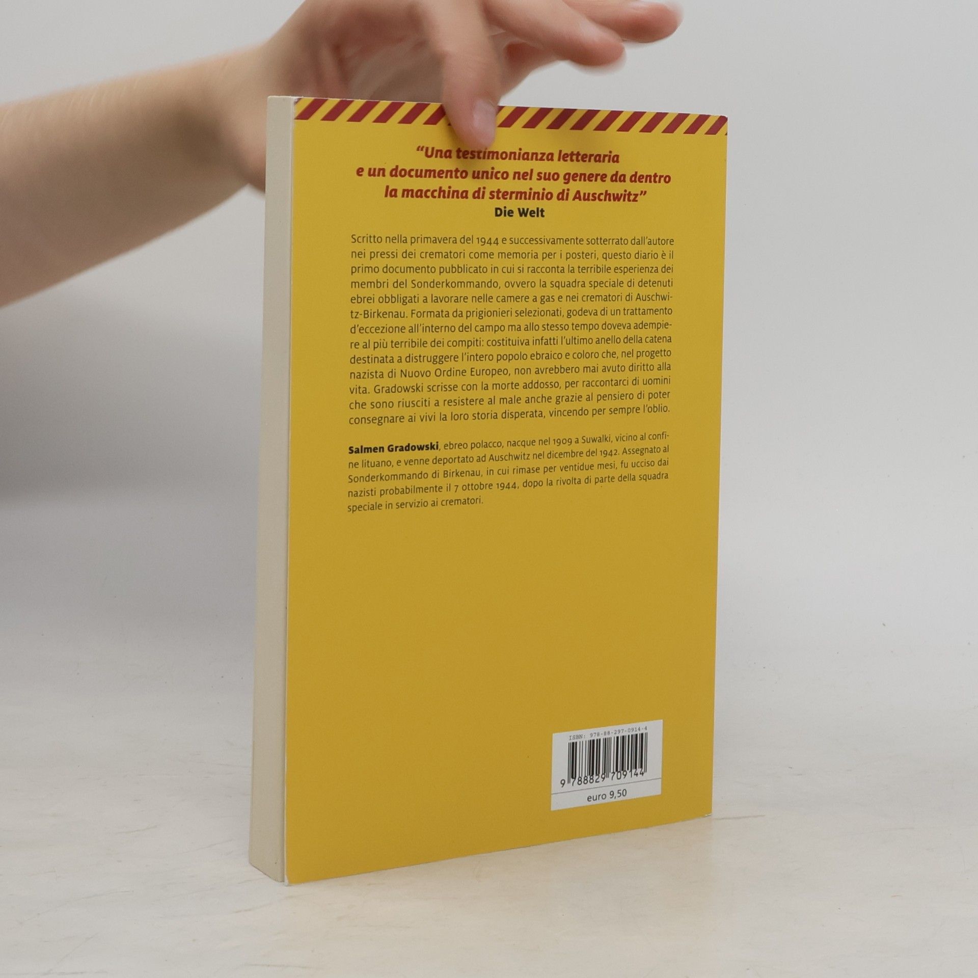 Salmen Gradowski Universale Economica Feltrinelli: Sonderkommando. Diario di un crematorio di Auschwitz, 1944