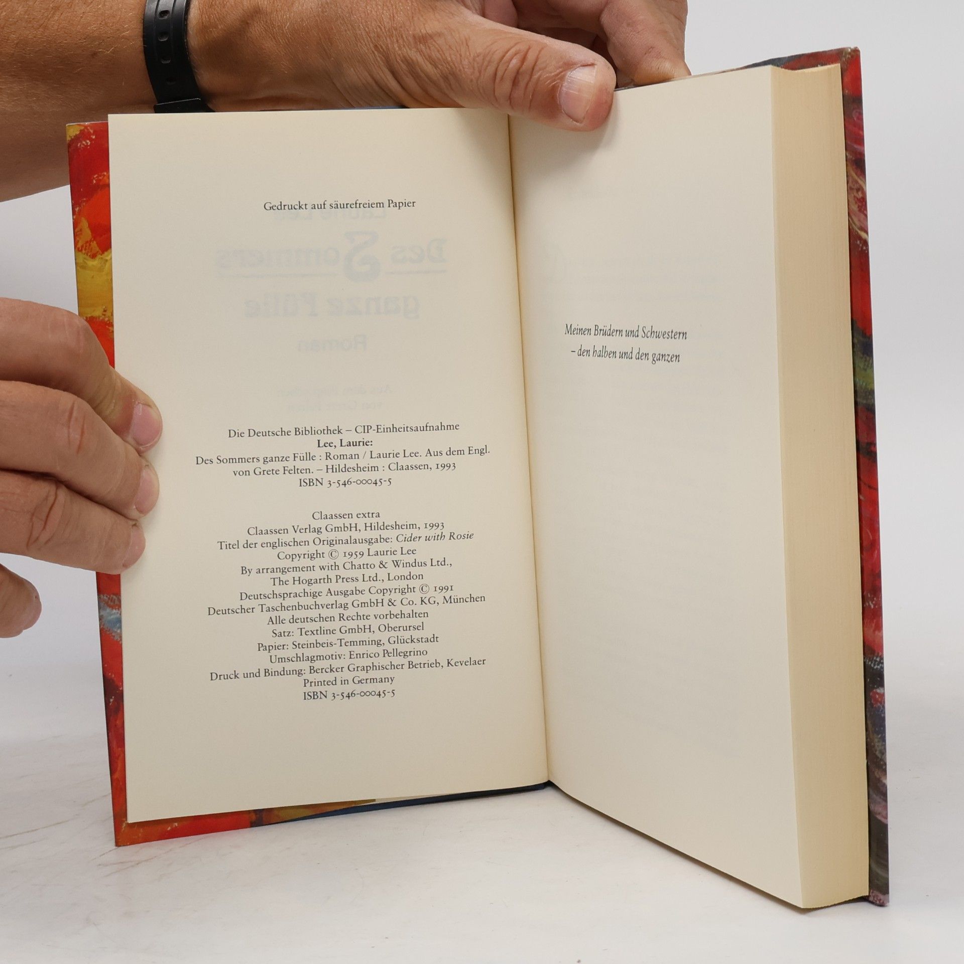 Laurie Lee Des Sommers ganze Fülle