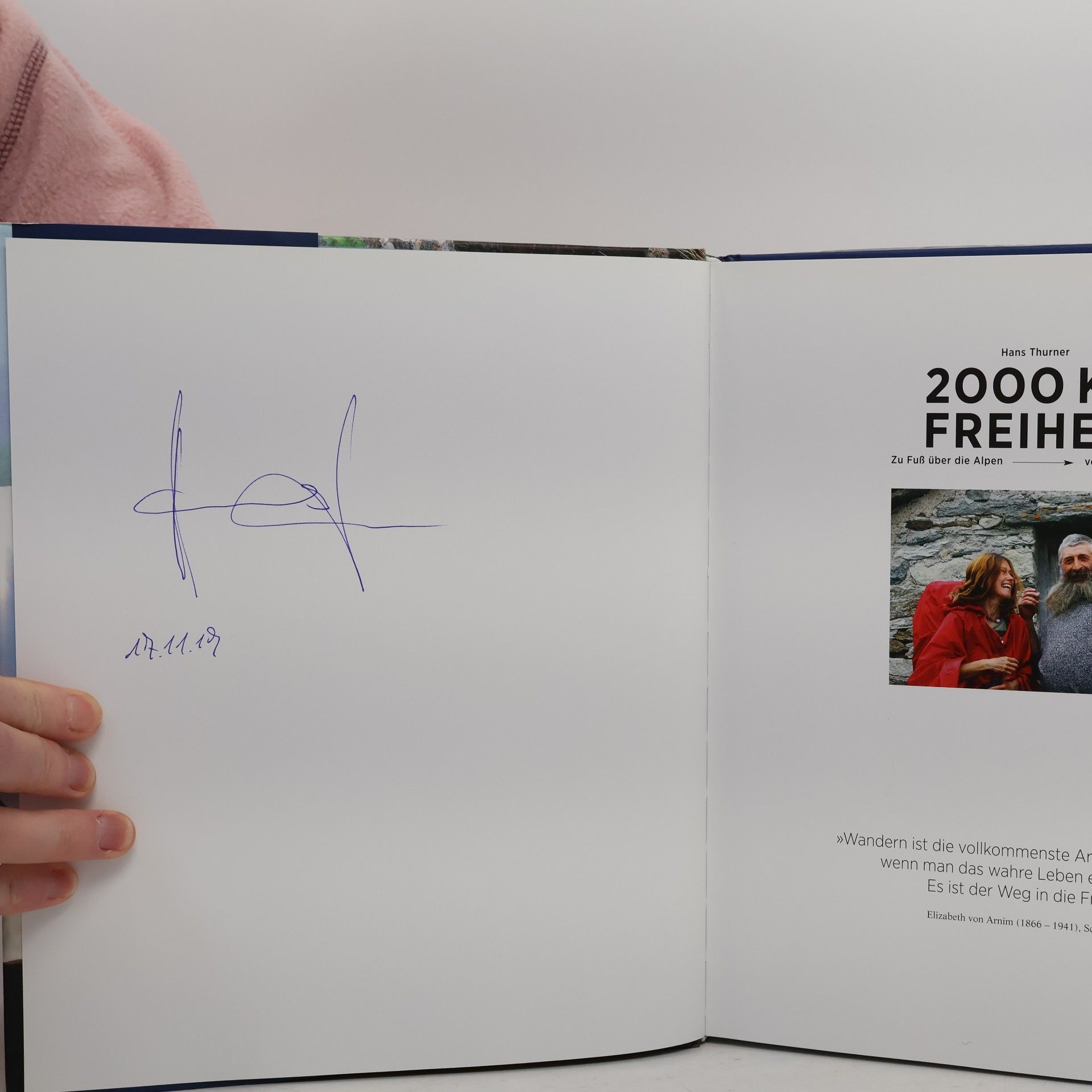 Hans Thurner 2000 km Freiheit