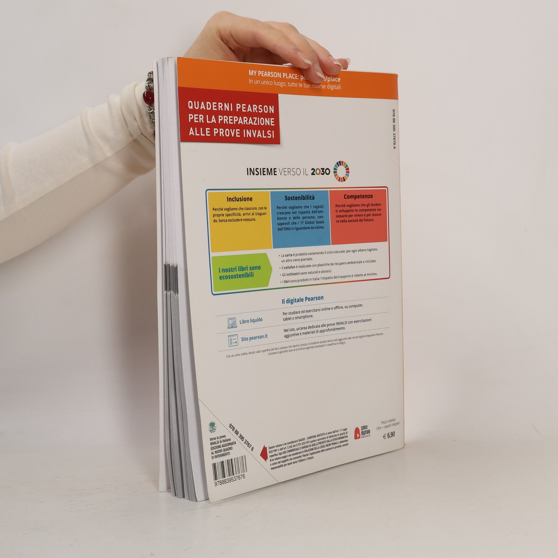 Verso la prova INVALSI di italiano. Edizione aggiornata al nuovo quadro di riferimento. Quaderno di allenamento. Per il biennio delle scuole superiori. Con e-book. Con espansione online