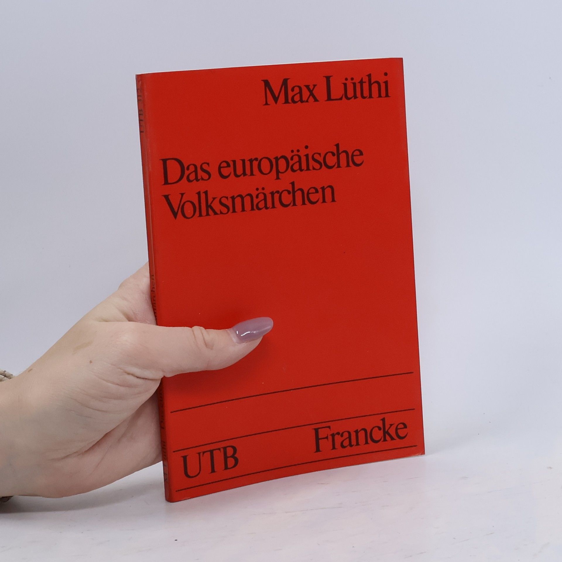 Max Lüthi Das europäische Volksmärchen