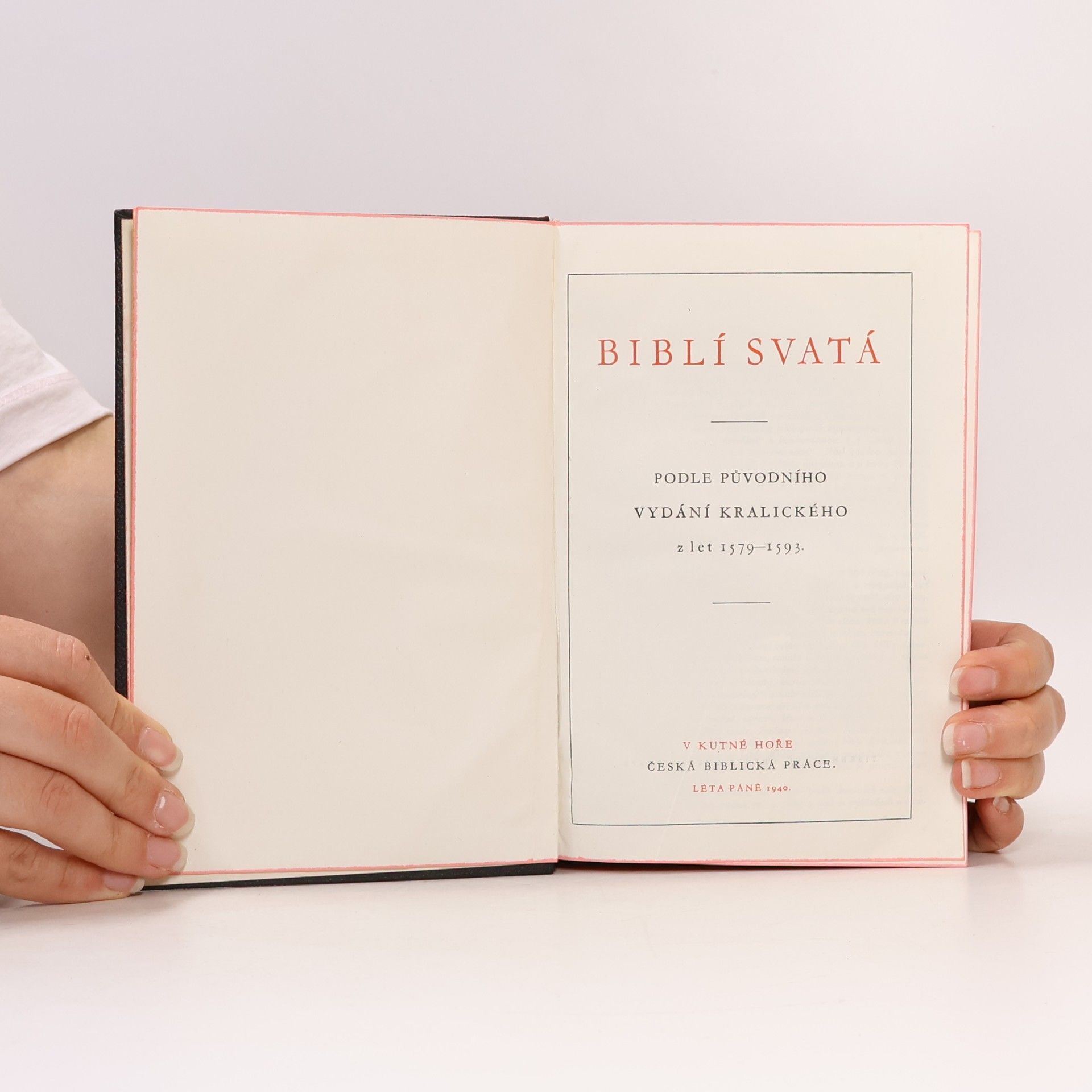 Various authors Biblí svatá