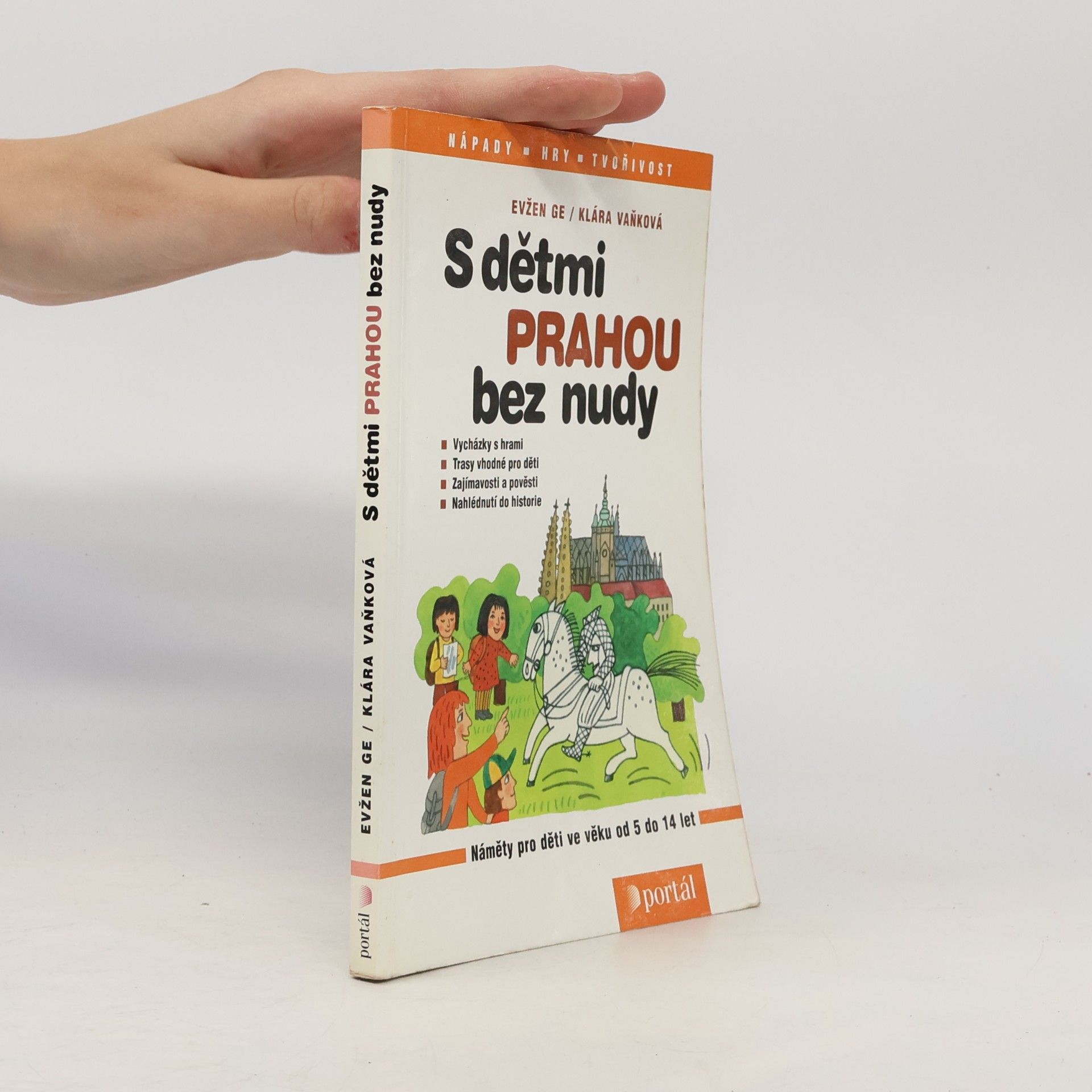 Evžen Ge S dětmi Prahou bez nudy