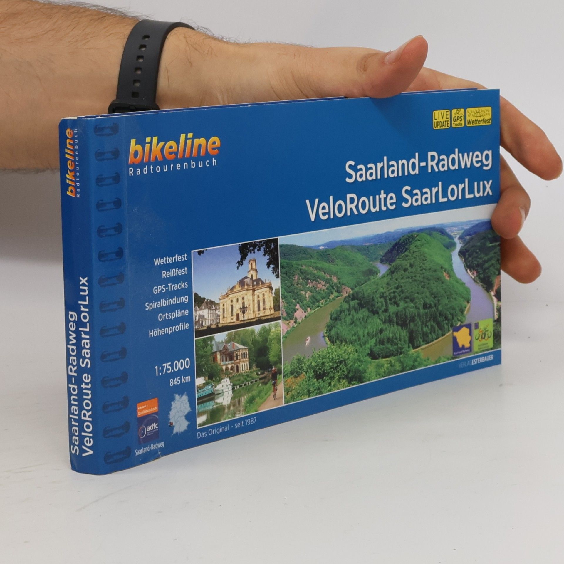 Esterbauer Verlag Saarland-Radweg . VeloRoute SaarLorLux