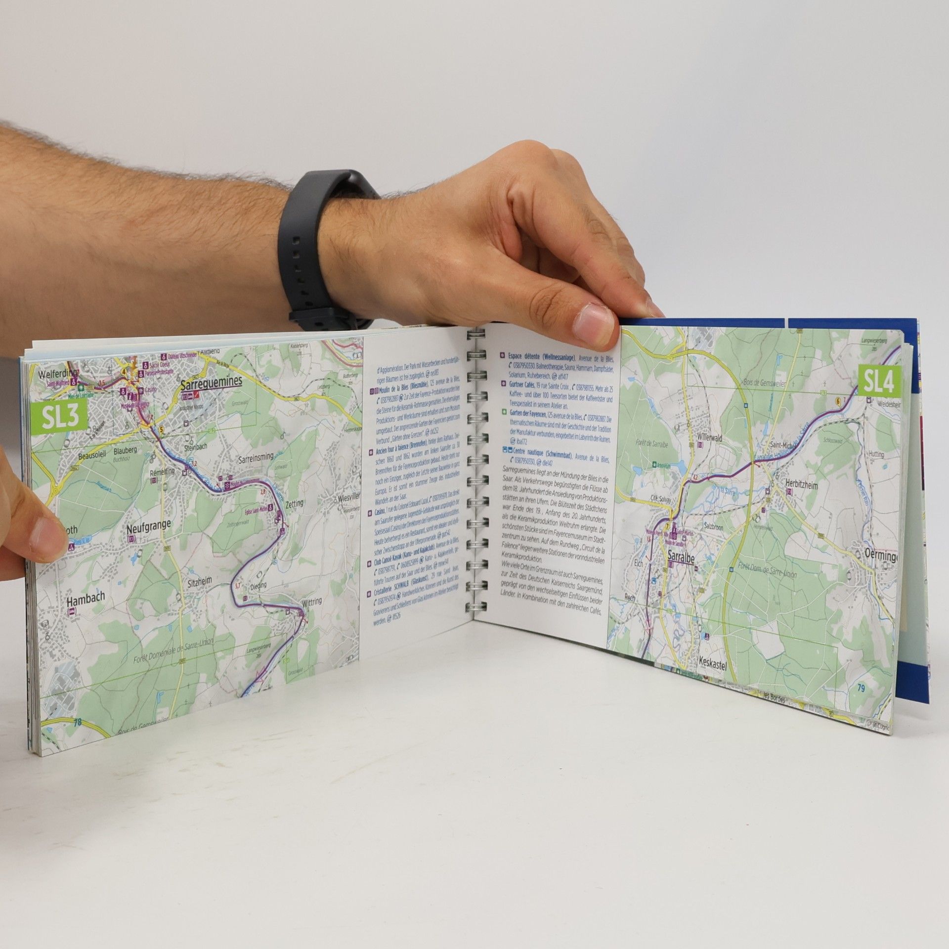 Esterbauer Verlag Saarland-Radweg . VeloRoute SaarLorLux