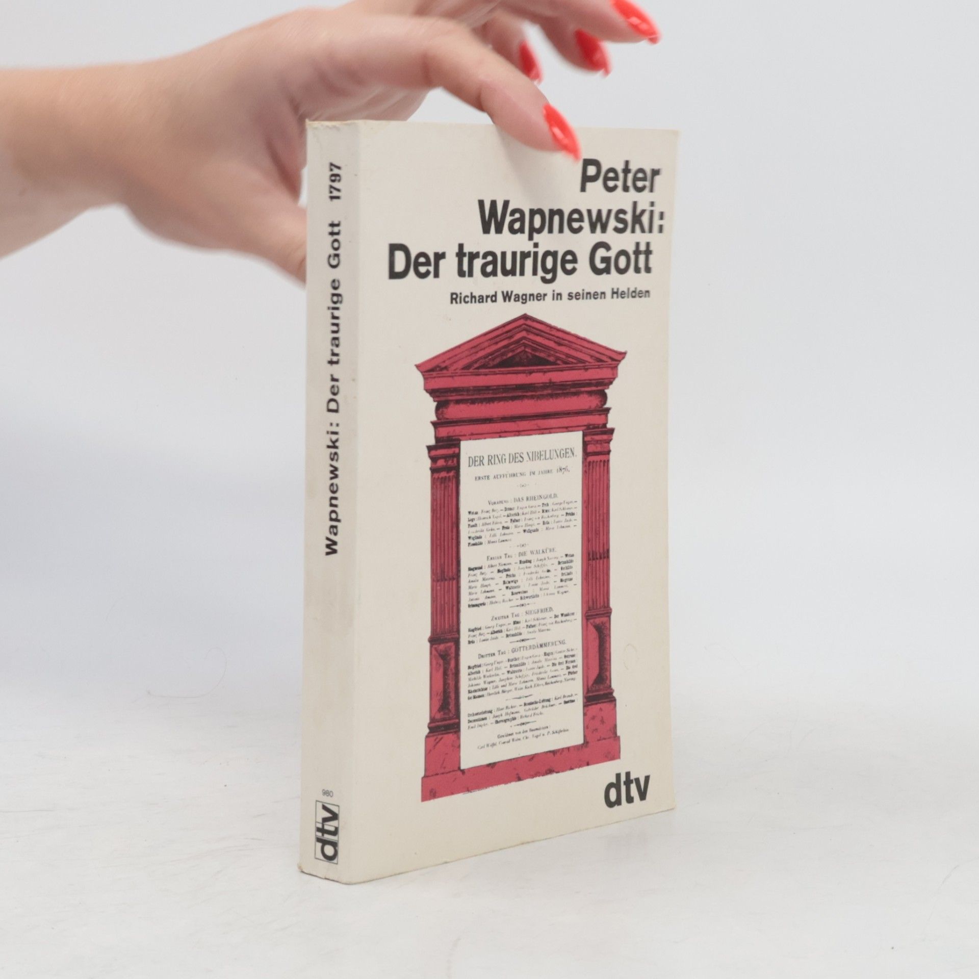 Peter Wapnewski Der traurige Gott