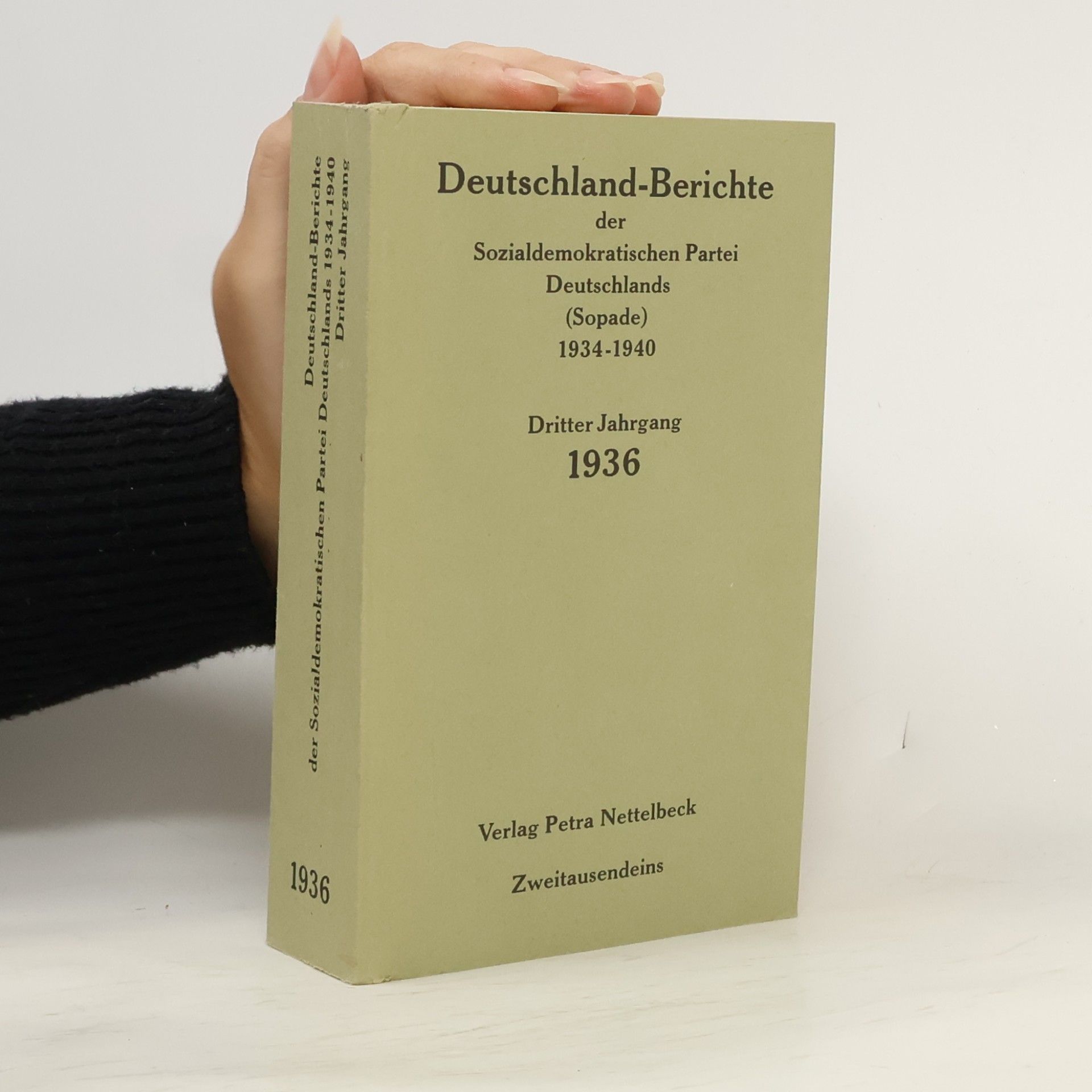 Deutschland-Berichte. Dritter Jahrgang 1936
