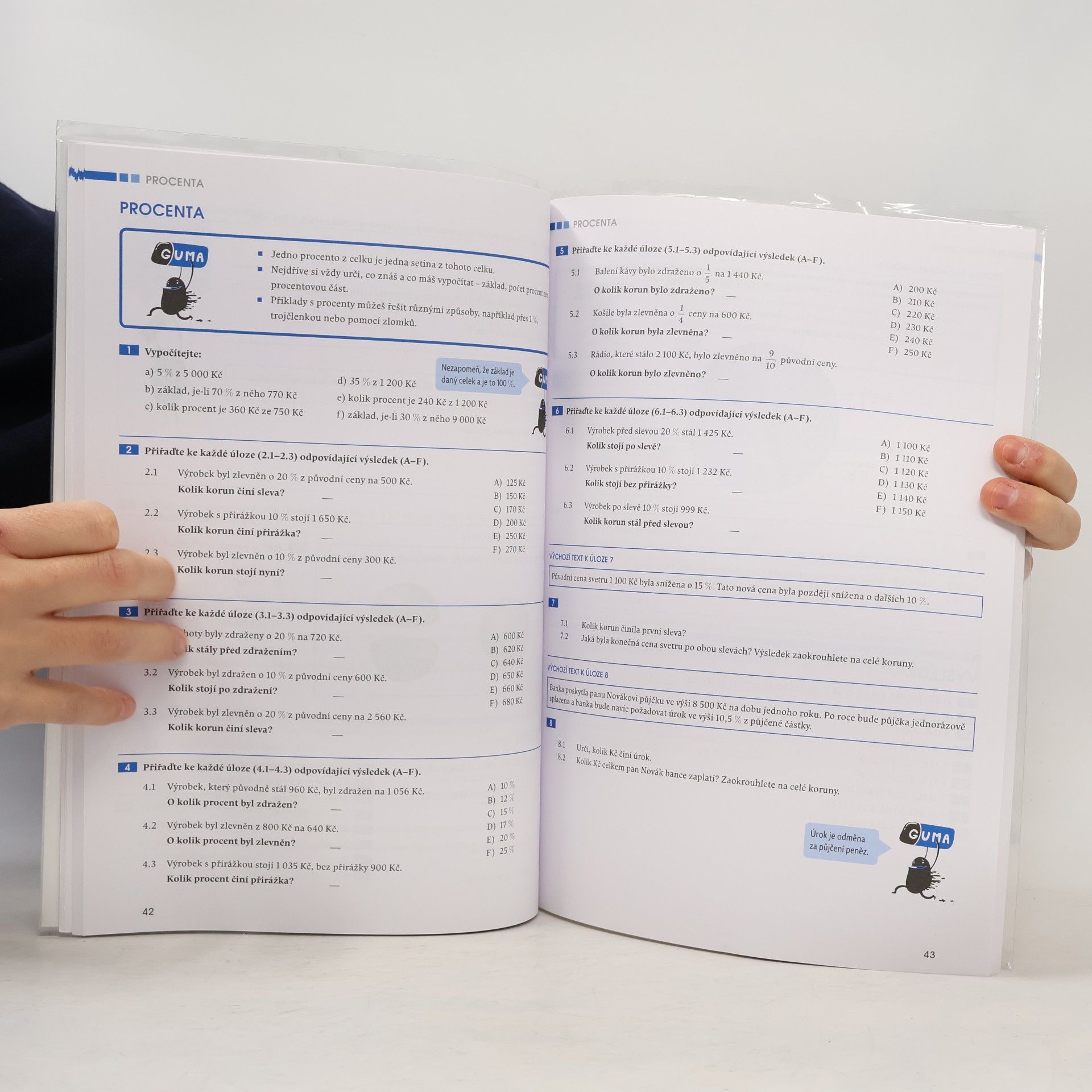 Hana Kuřítková K přijímačkám s nadhledem : Matematika, 9. ročník