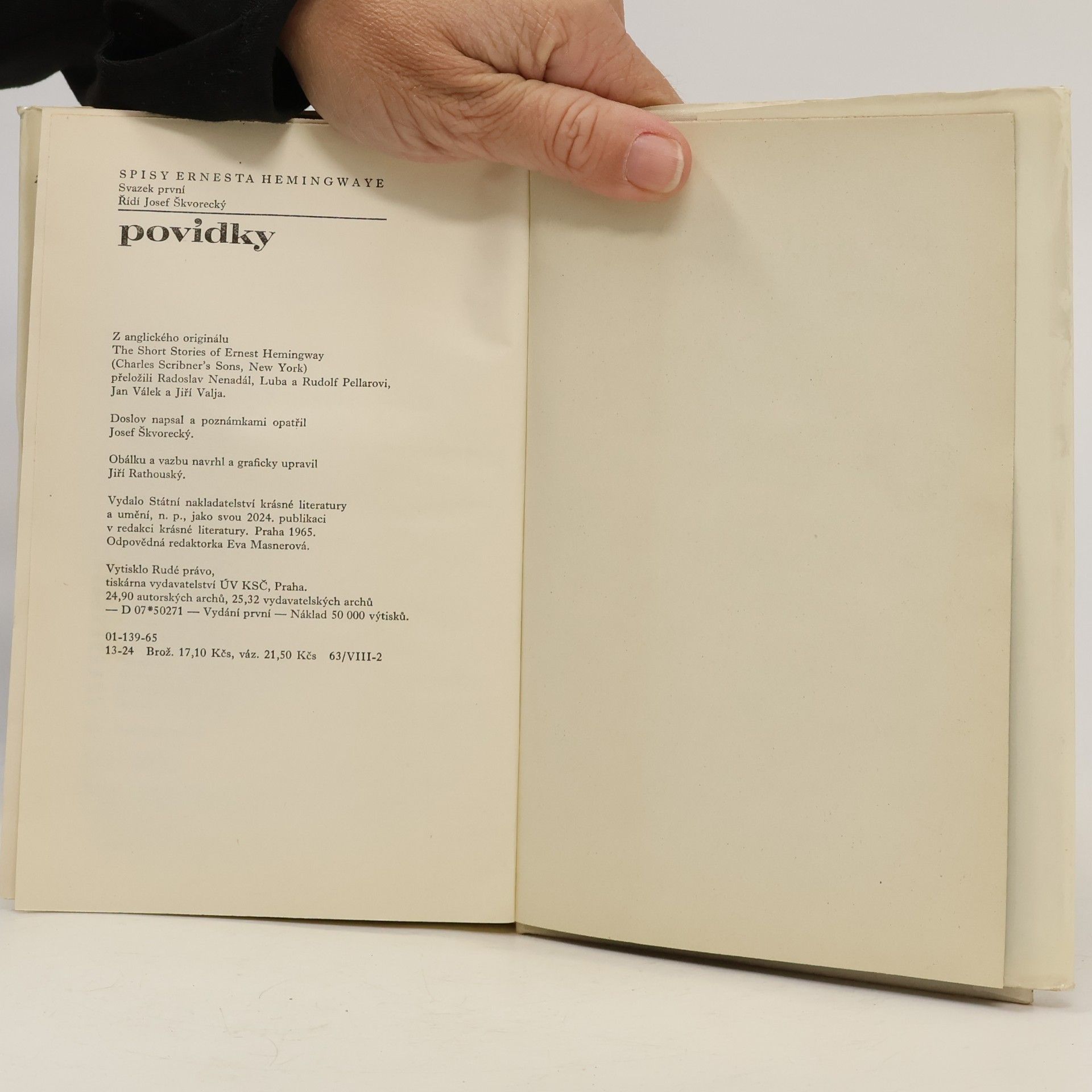 Ernest Hemingway Povídky