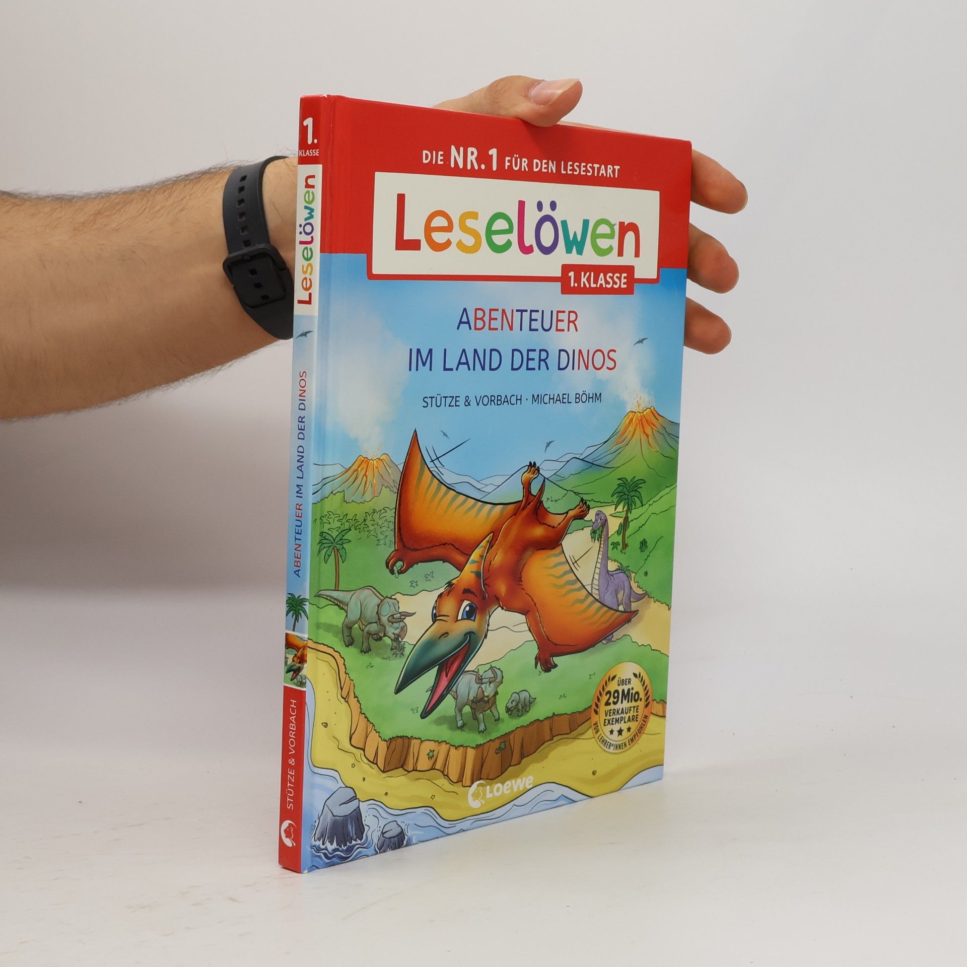 Stütze & Vorbach Leselöwen 1. Klasse - Abenteuer im Land der Dinos