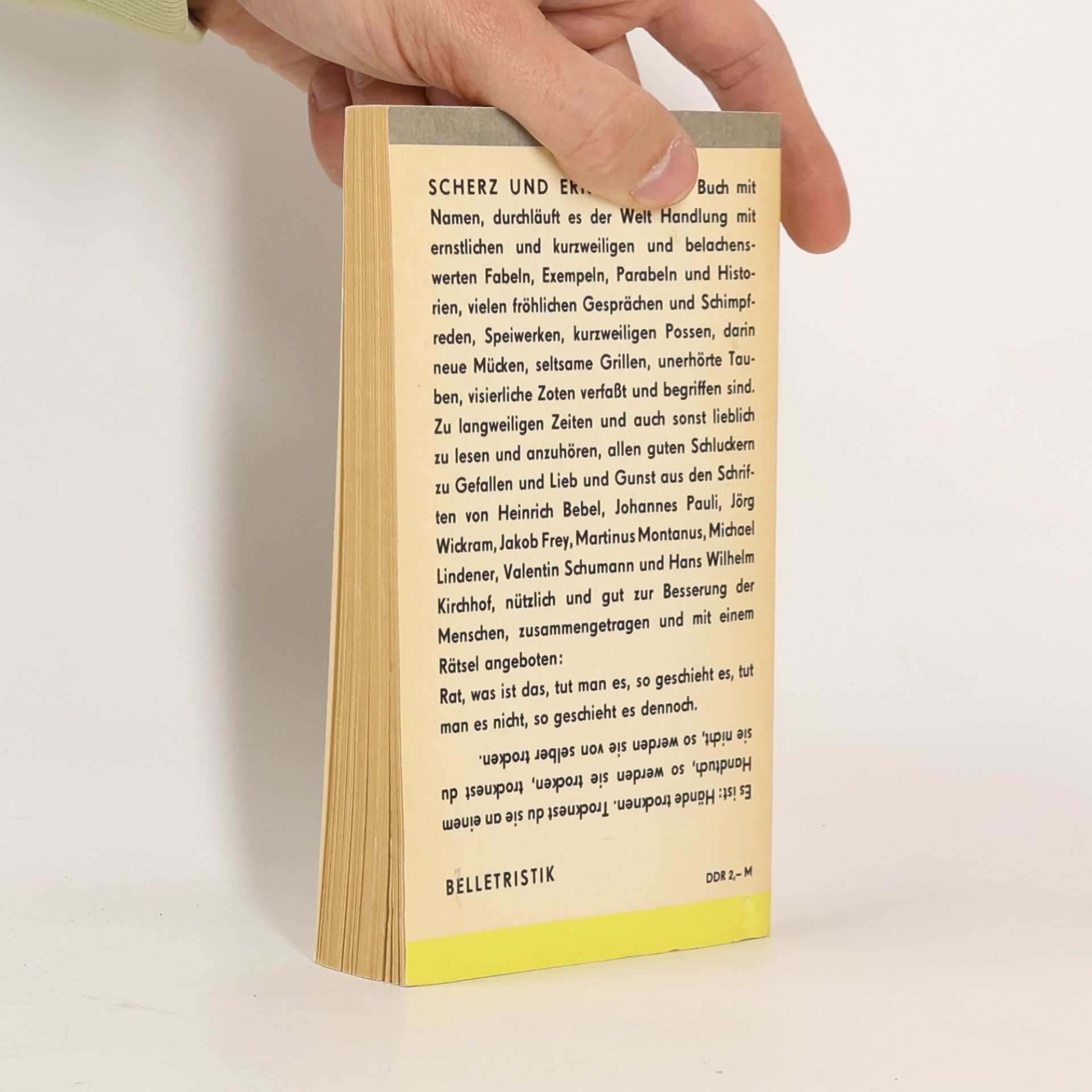 Autorenkollektiv Scherz und Ernst. Deutsche Schwänke