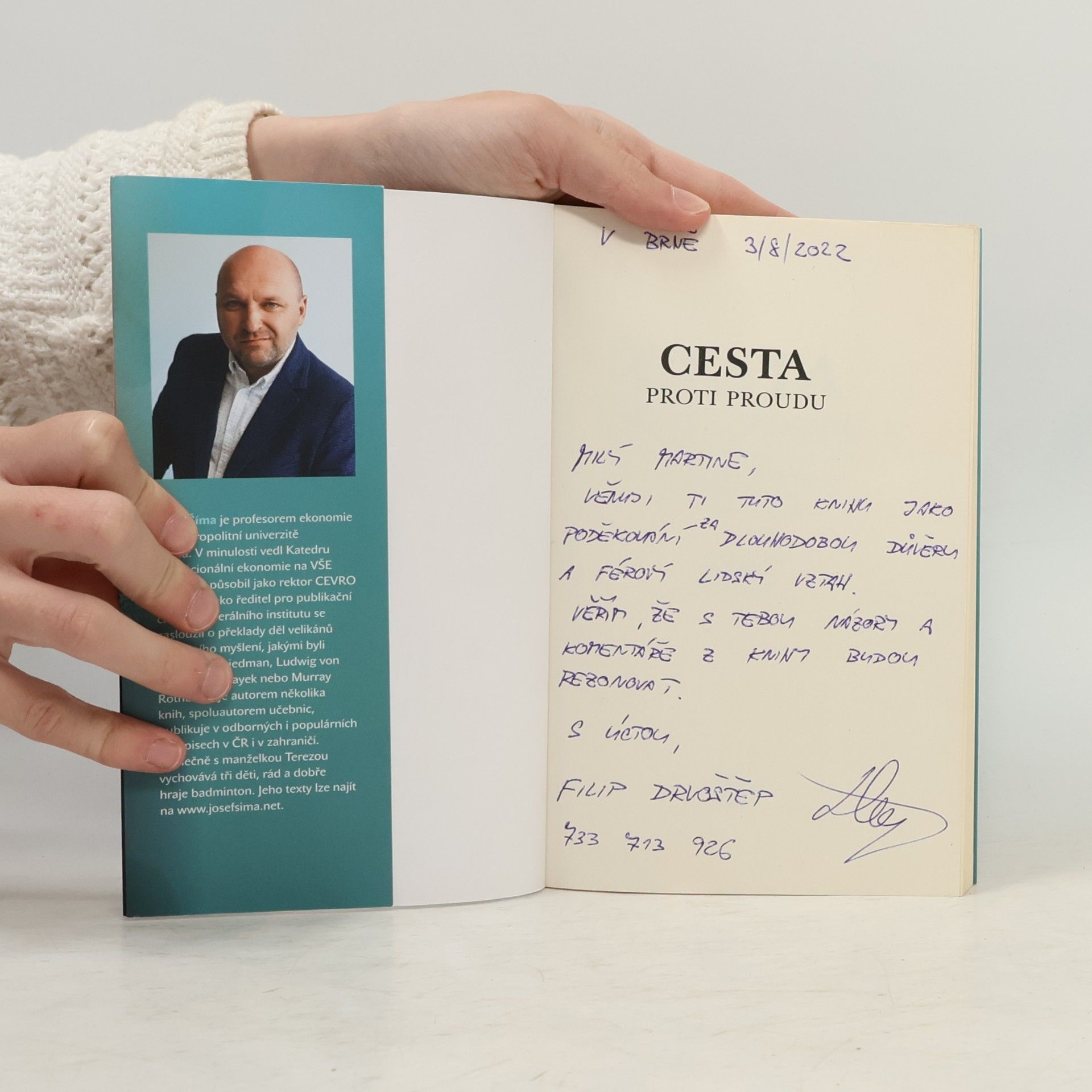 Josef Šíma Cesta proti proudu