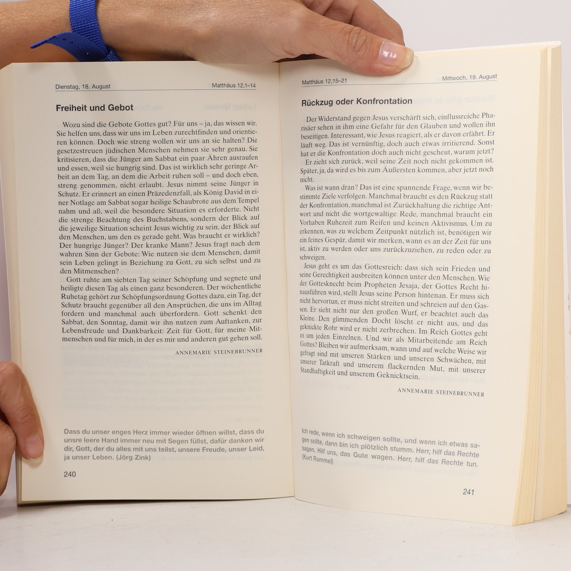 Maria Jepsen Mit der Bibel durch das Jahr 2015