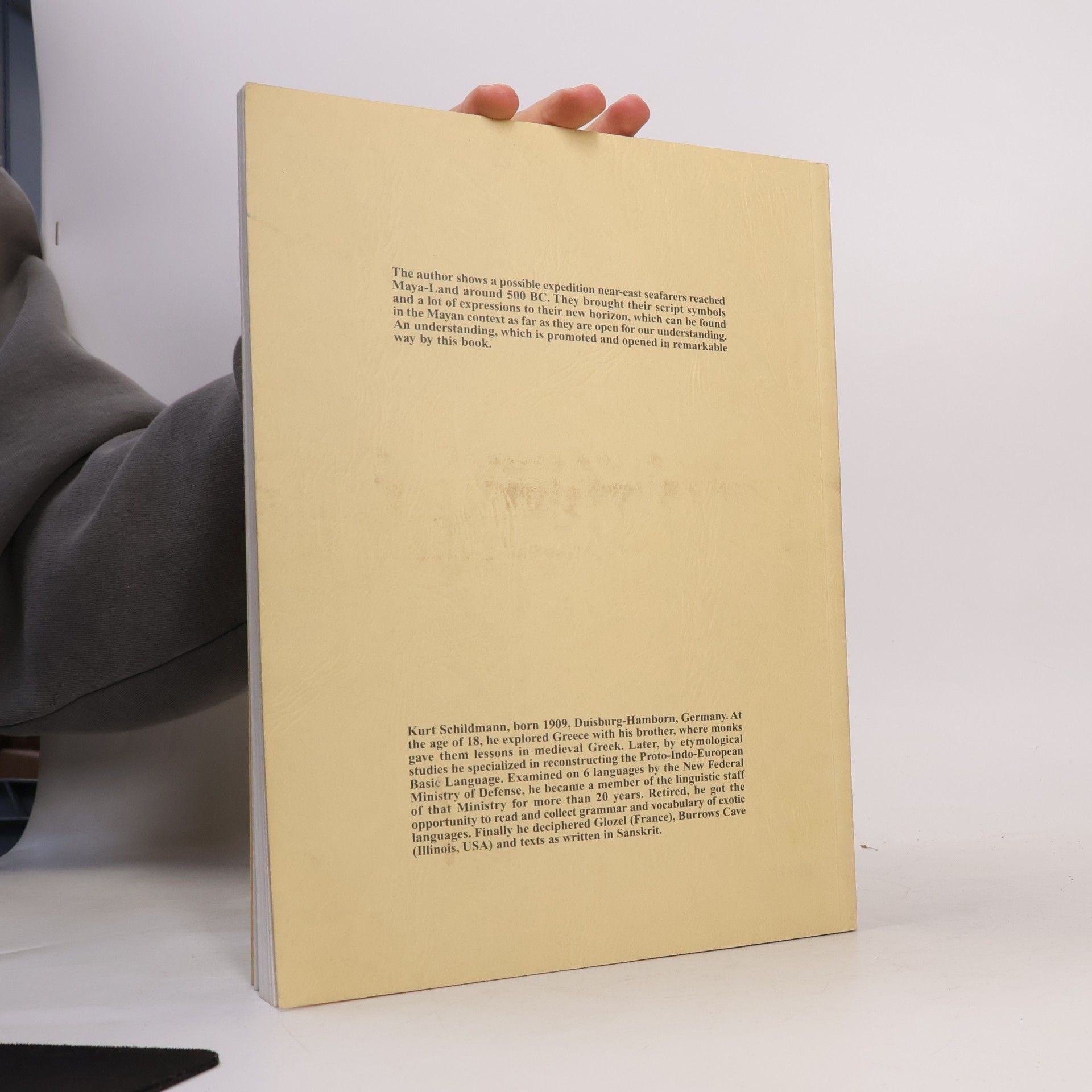 Kurt Schildmann Maya Transition Epigraphic Dictionary