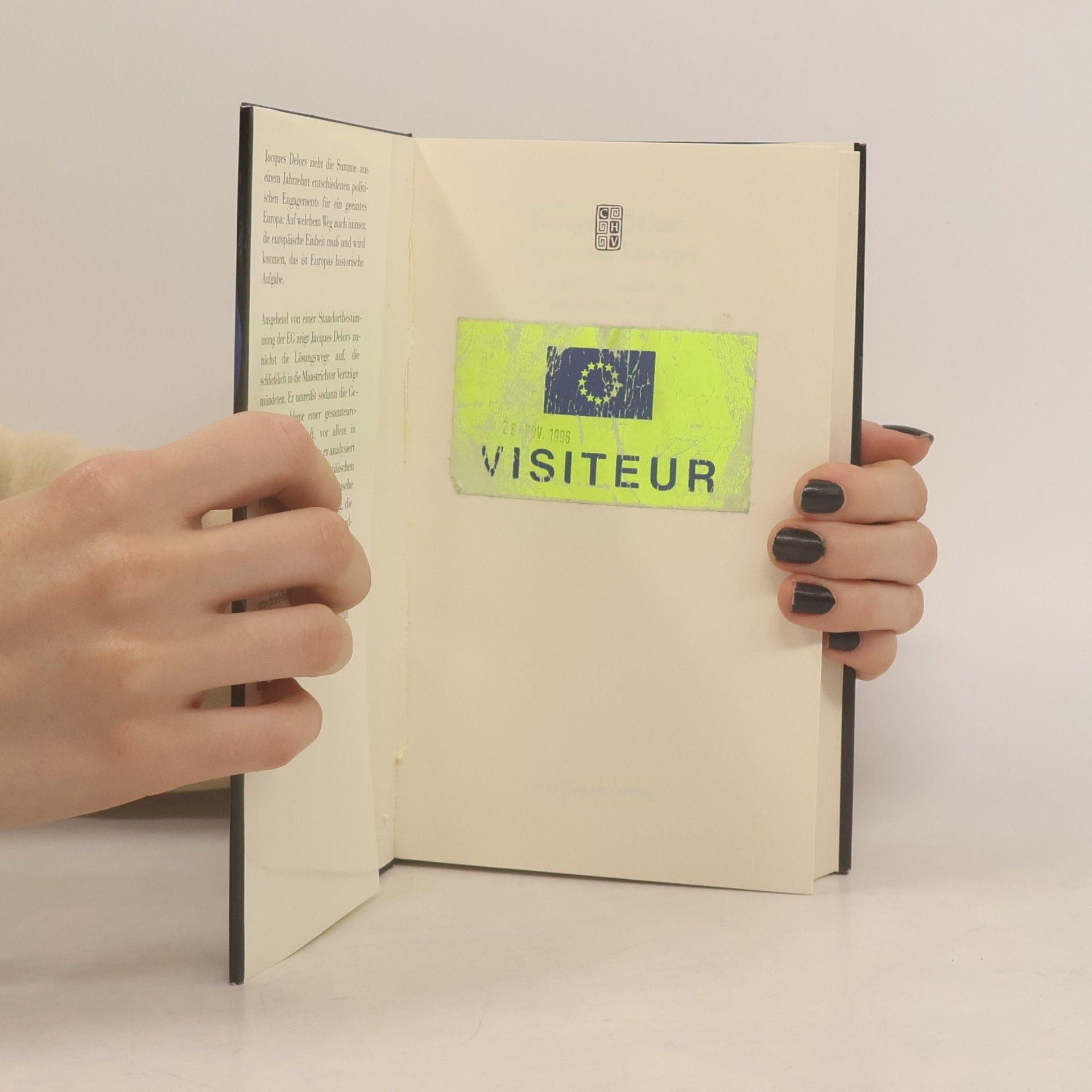 Jacques Delors Das neue Europa