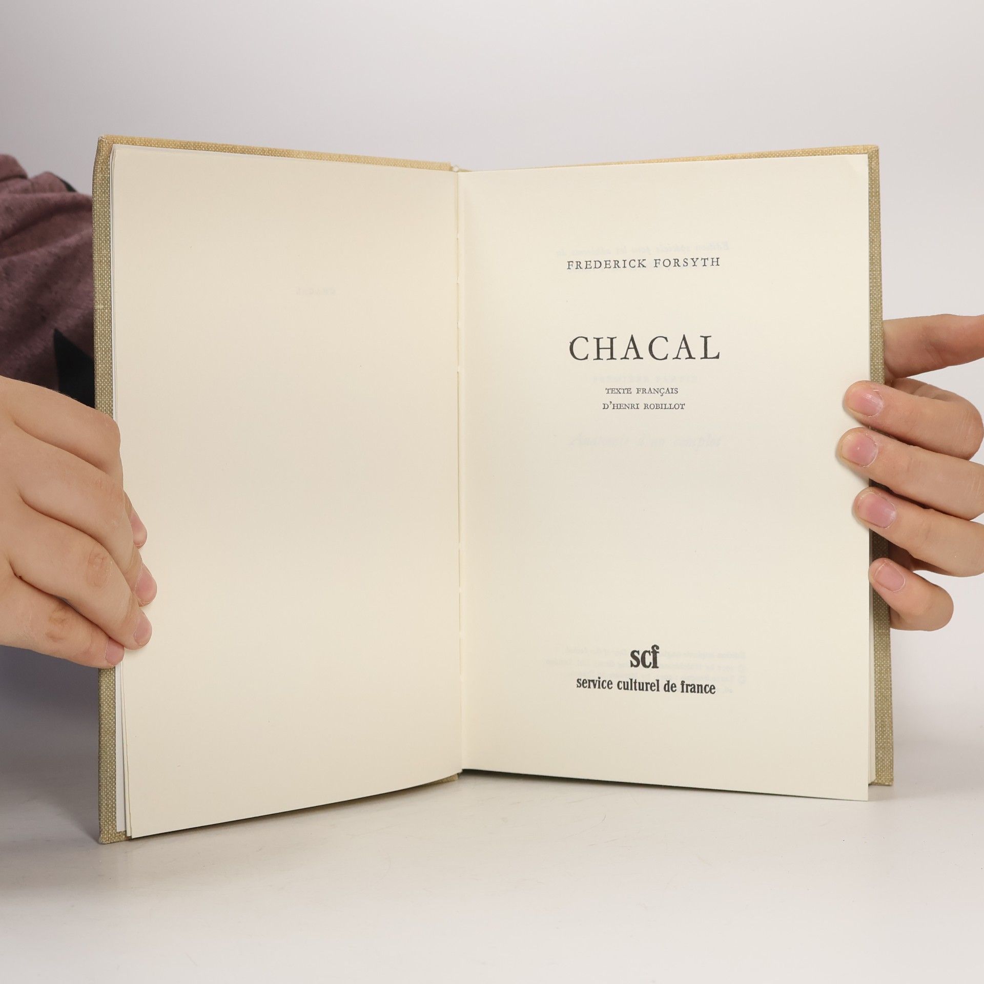 Frederick Forsyth Chacal