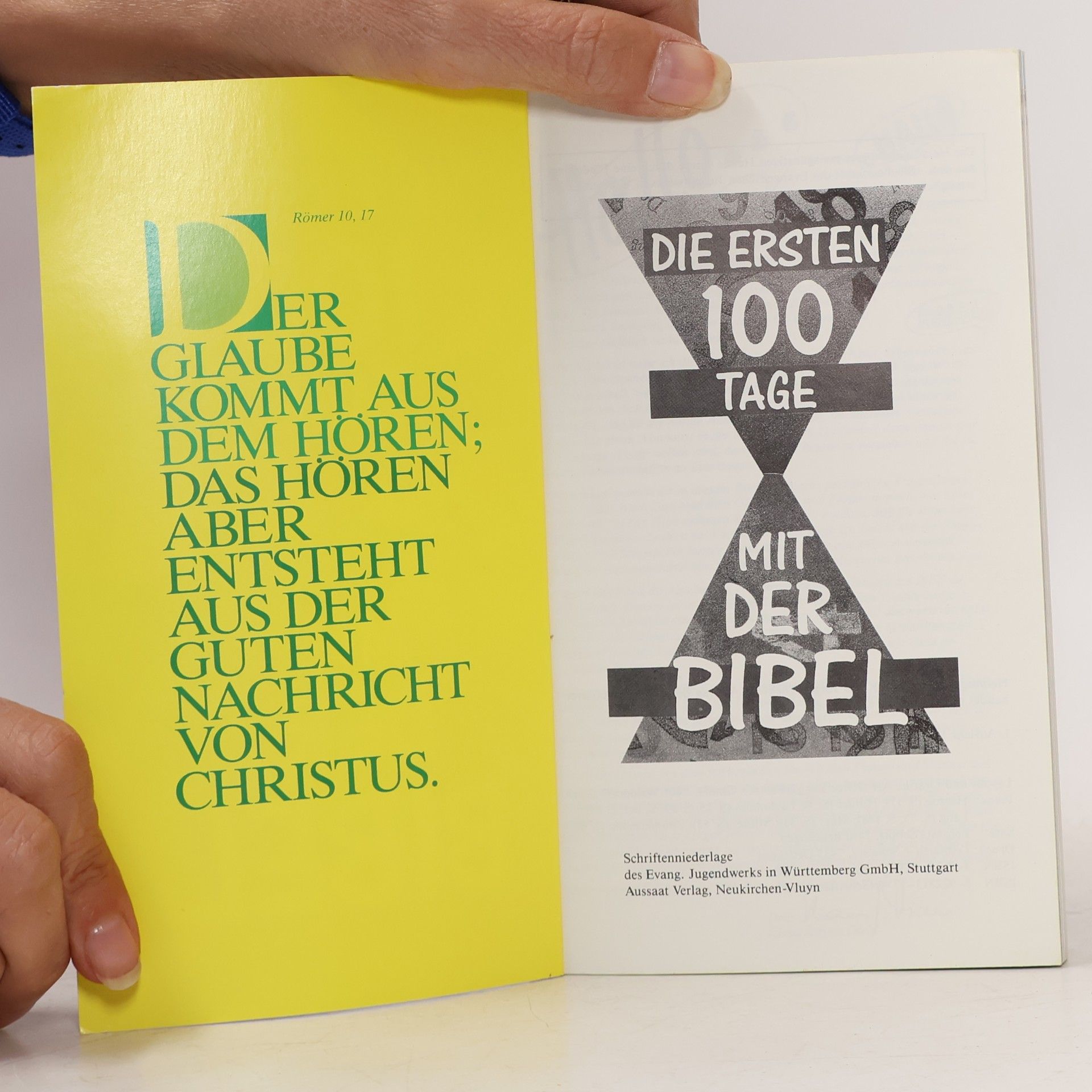kolektiv Die ersten 100 Tage mit der Bibel