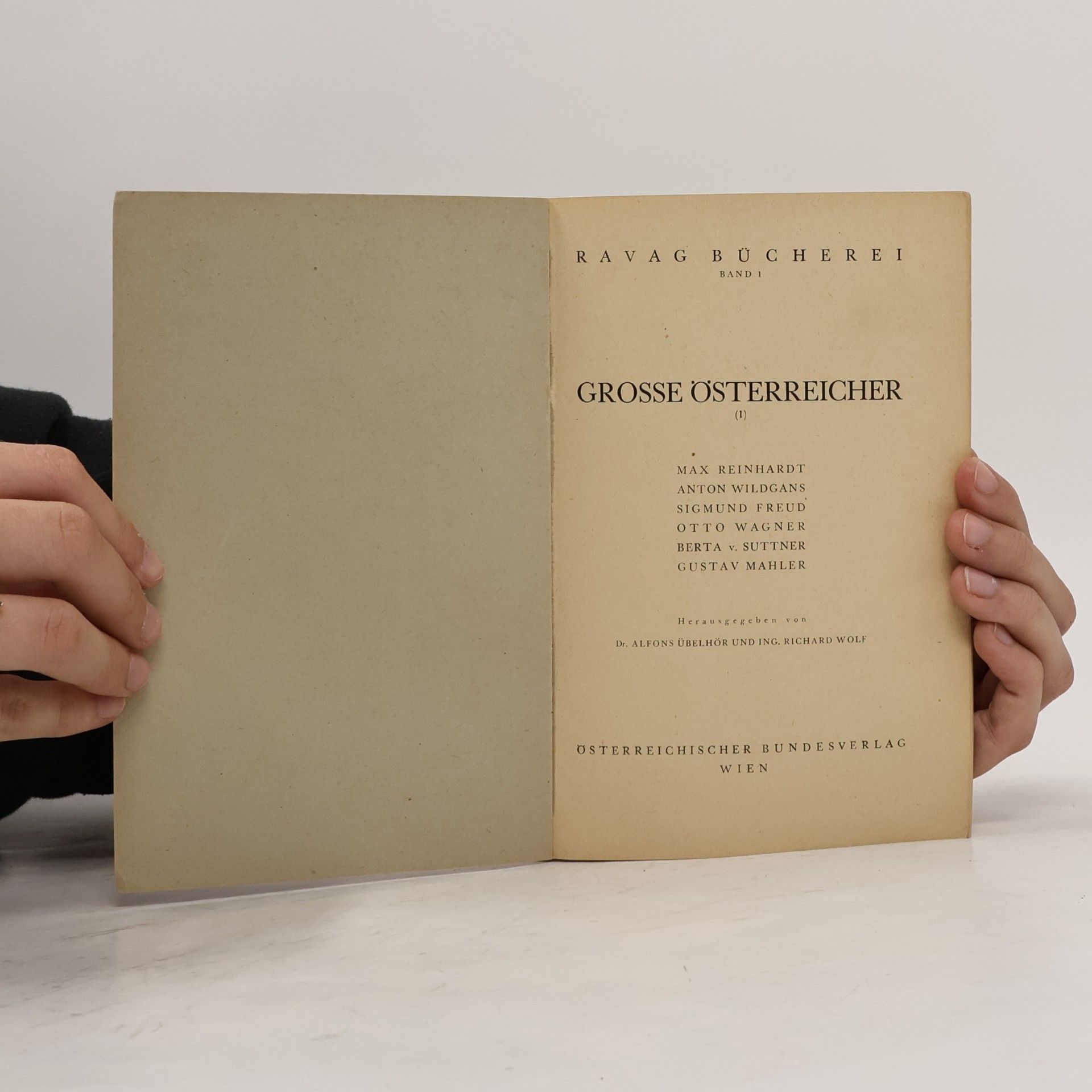 Joseph Freiherr von Hormayr Lebensbilder großer Österreicher