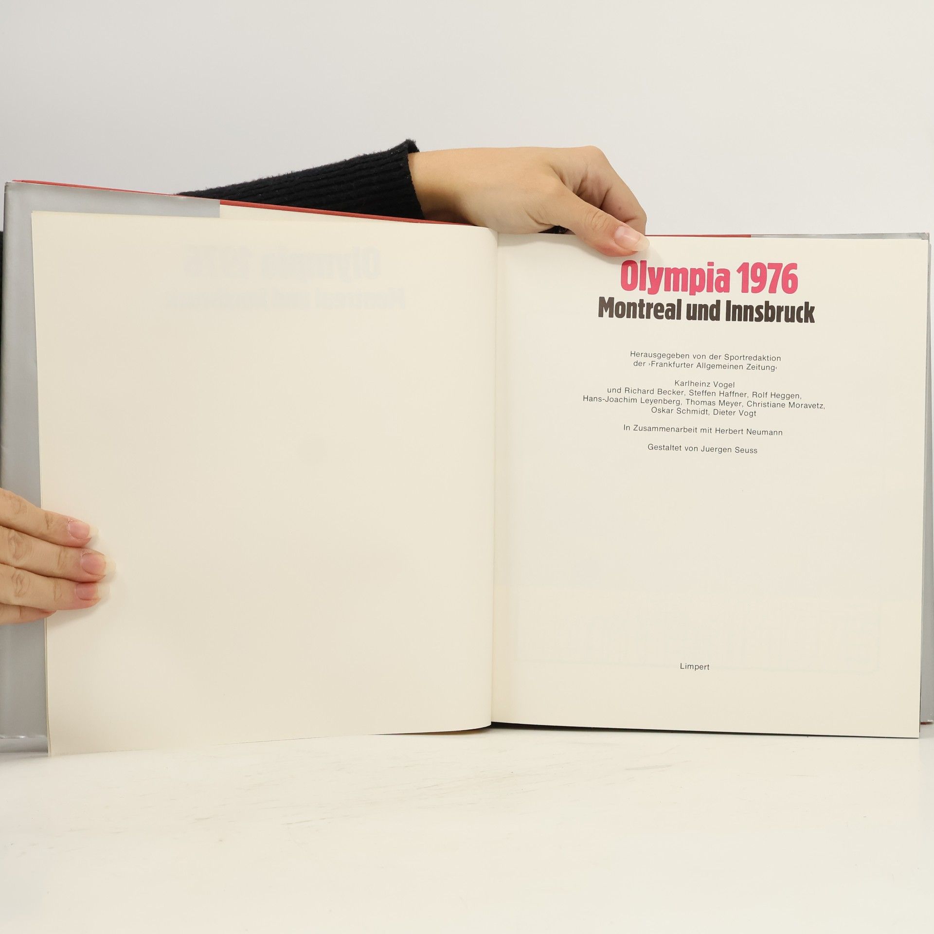 Karl Heinz Vogel Das Olympia-Buch der F.A.Z. OLYMPIA