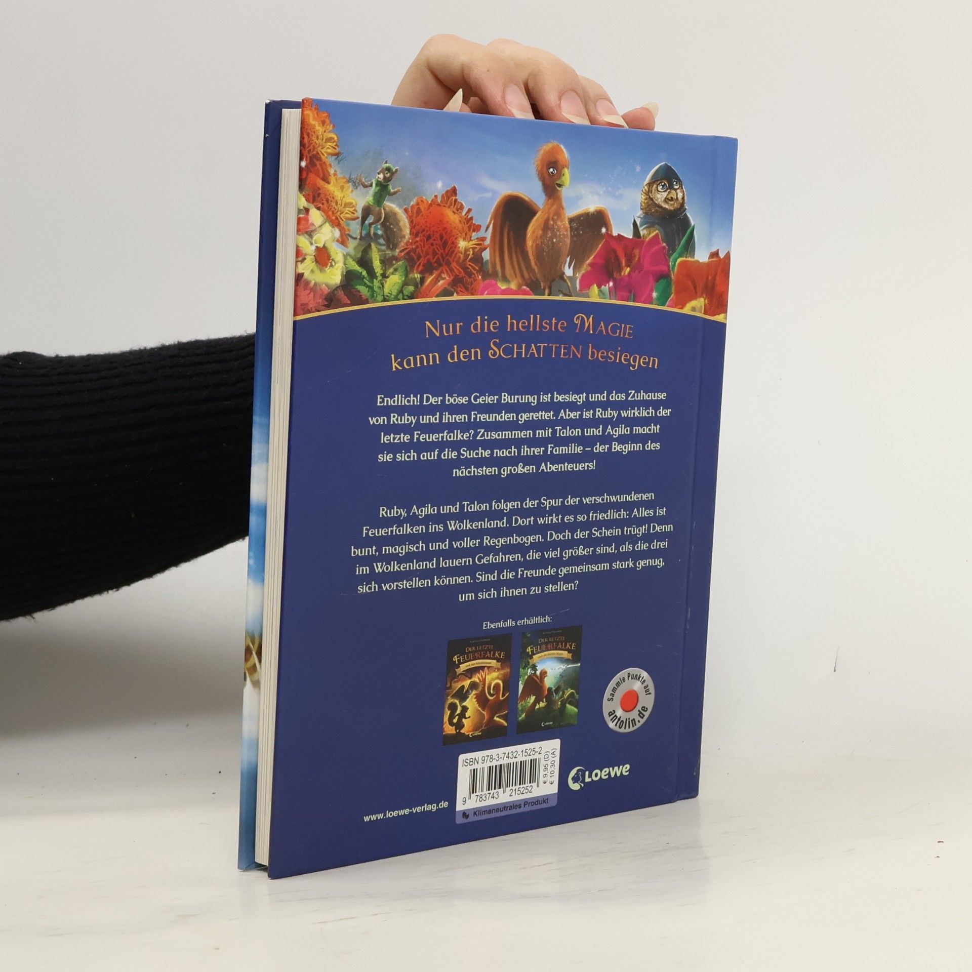 Katrina Charman Der letzte Feuerfalke und das Wolkenland (Band 7)