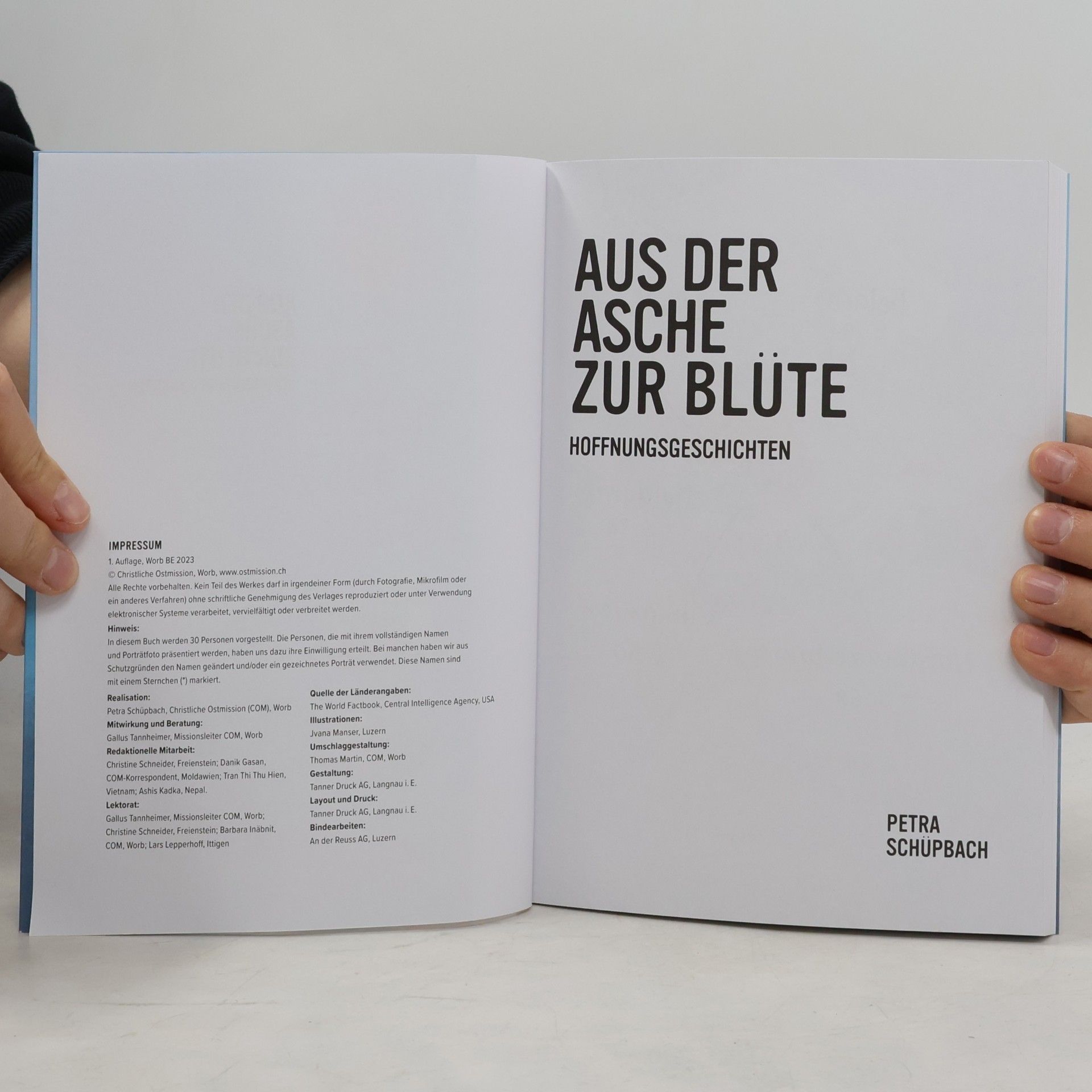 Petra Schüpbach Aus der Asche zur Blüte
