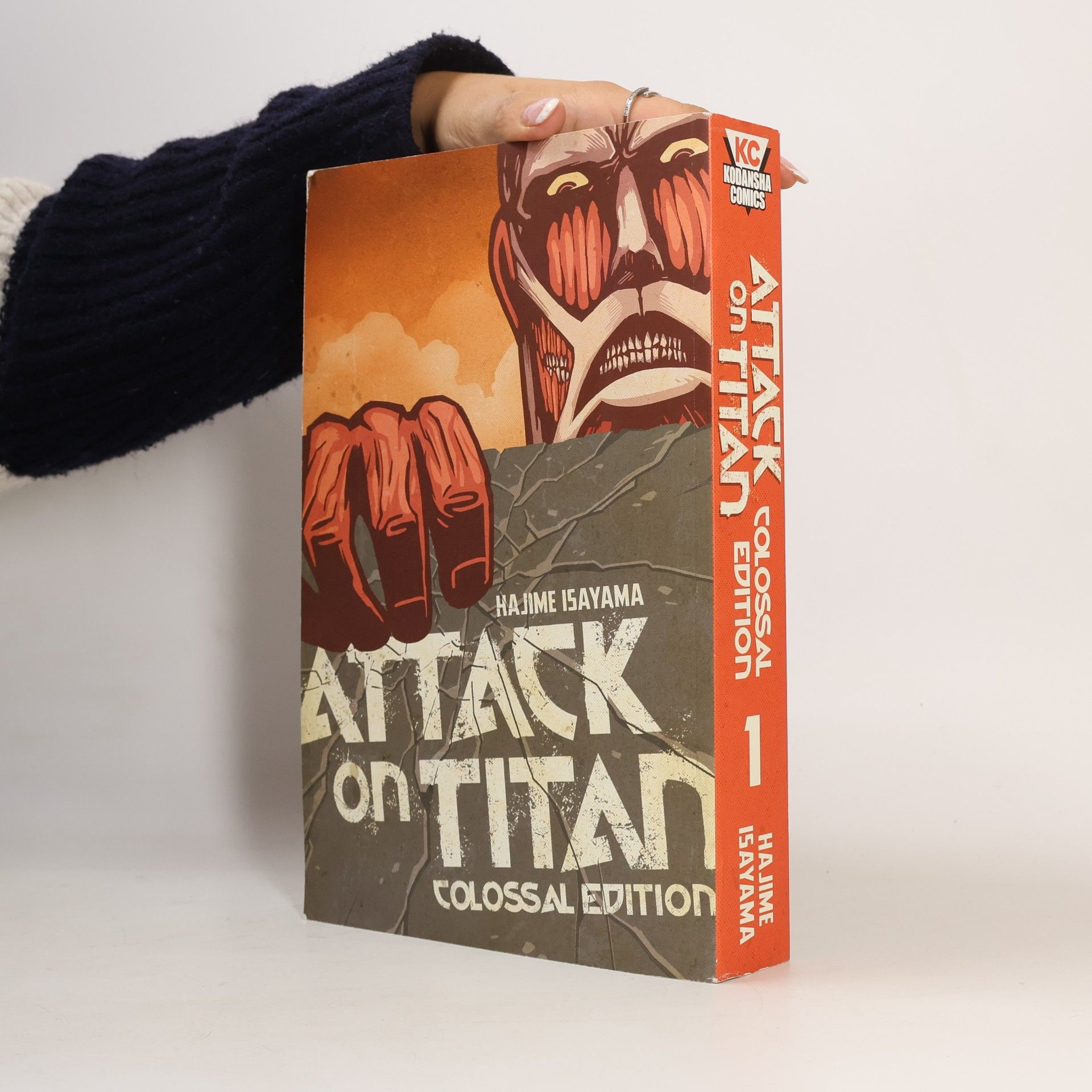 Hajime Isayama Attack On Titan: Colossal Edition 1