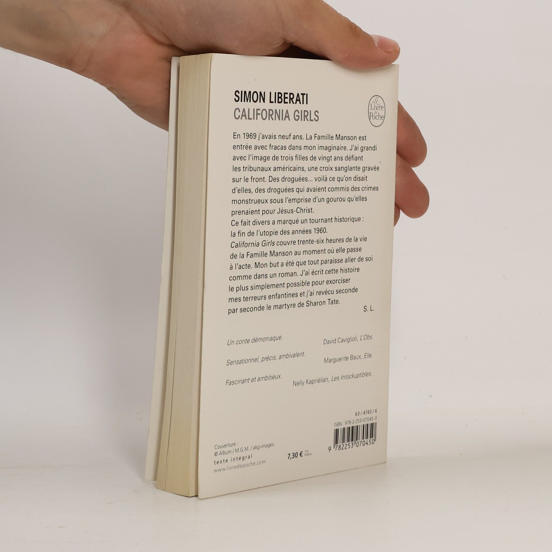 Simon Liberati Le Livre de Poche: California Girls