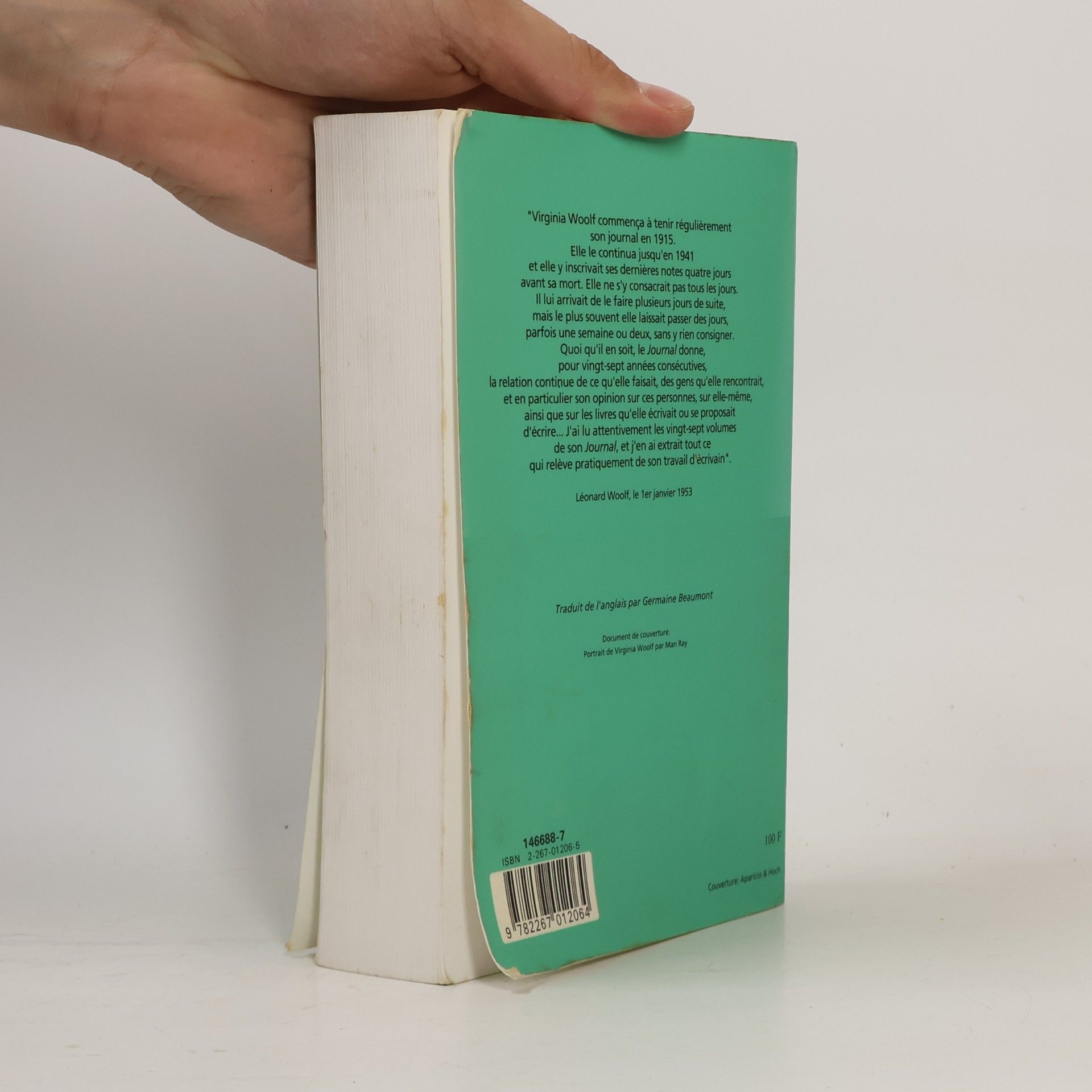 Virginia Woolfová Journal d'un écrivain